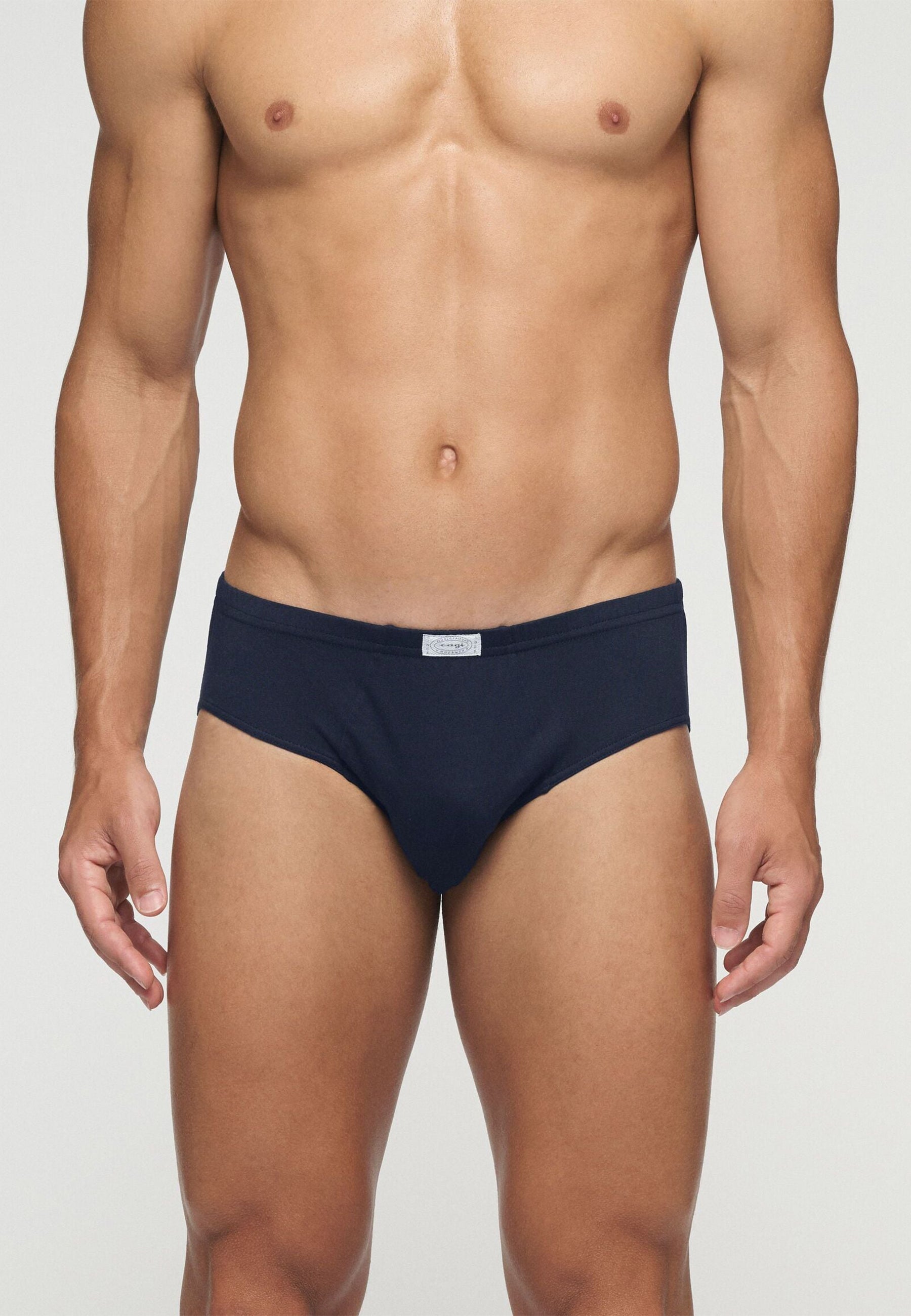 OFFERTA 6 PEZZI CAGI 1291 Slip Medio Uomo