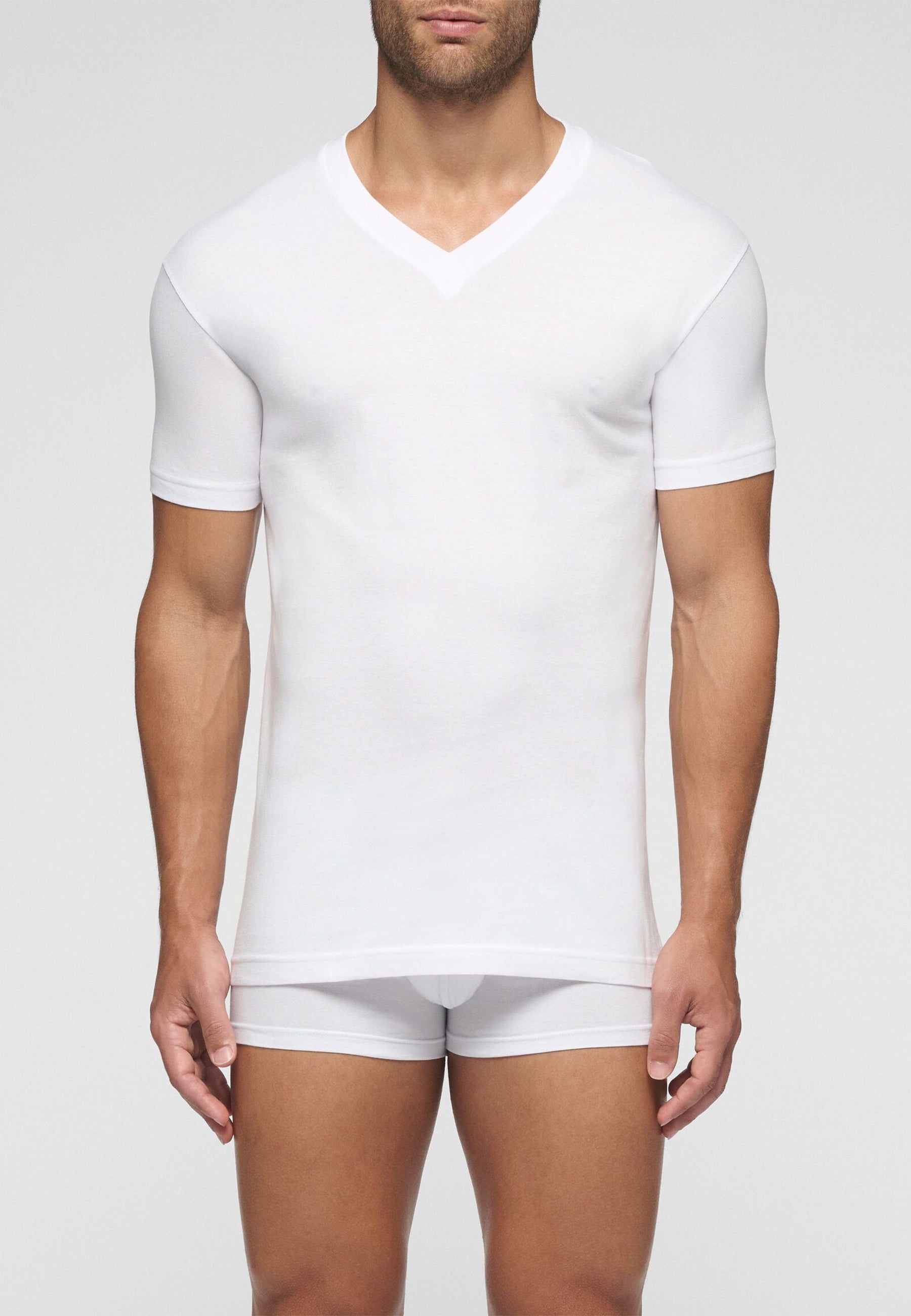 OFFERTA 3 PEZZI CAGI 1305 T-shirt Scollo V Uomo