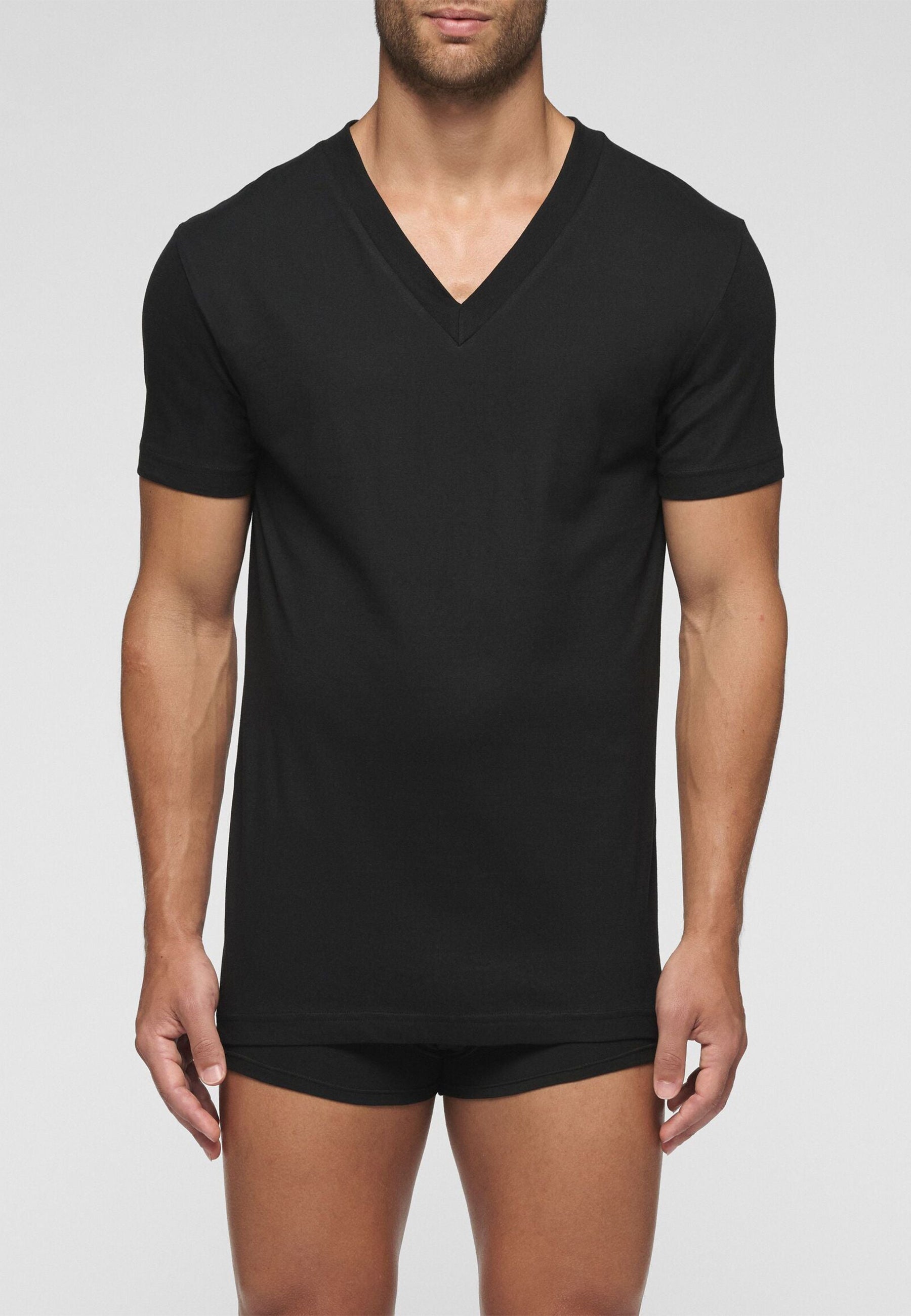 OFFERTA 3 PEZZI CAGI 1305 T-shirt Scollo V Uomo