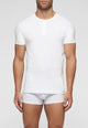 CAGI 1308 T-Shirt Serafino Uomo 100% Cotone
