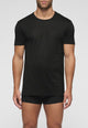 CAGI 1318 T-shirt Girocollo Basso Uomo 100% Filo di Scozia