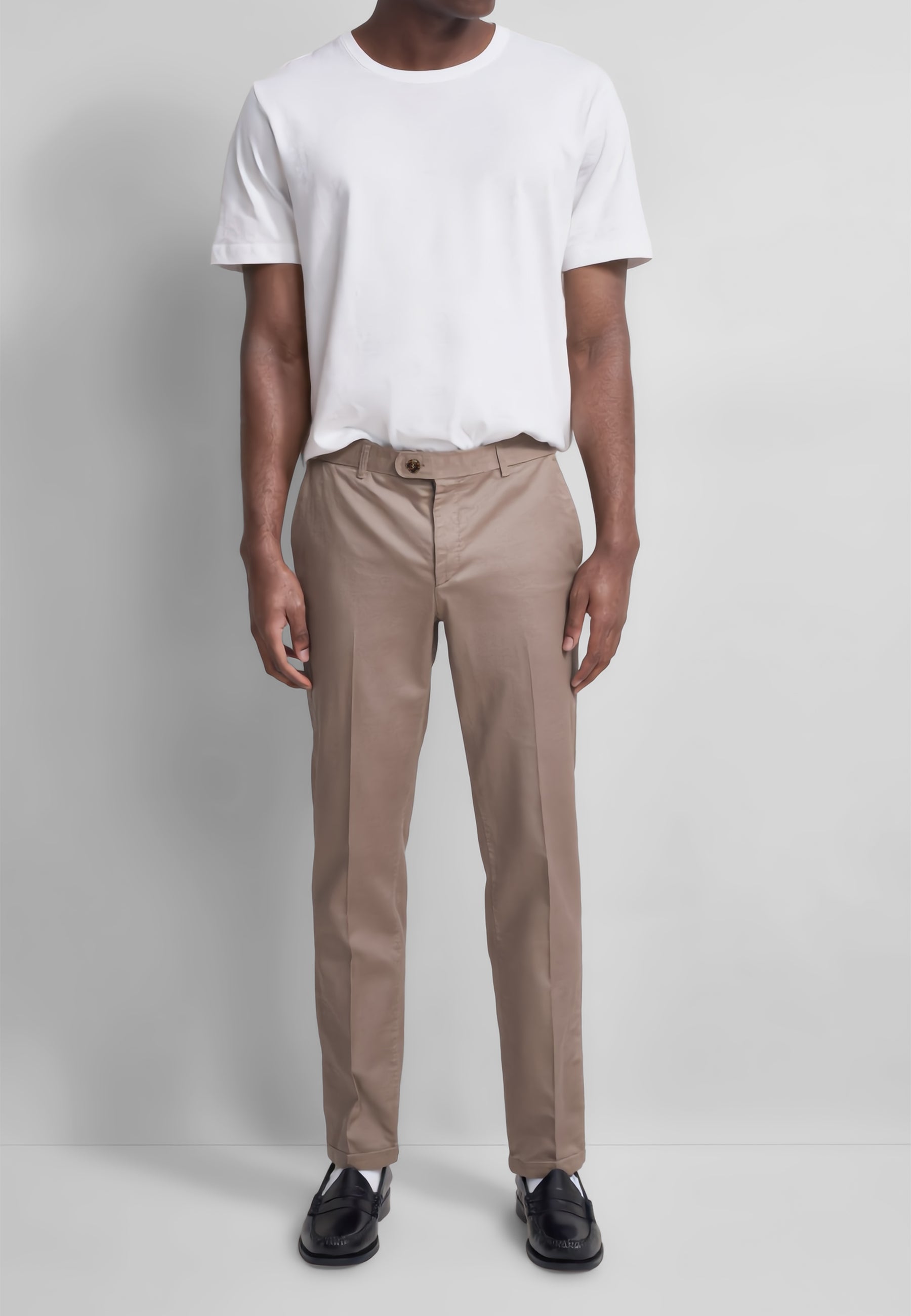 BUGATTI Pantalone Uomo Taglio Classico Cotone Leggero ART. 1423-16302E