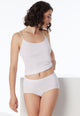 SCHIESSER 155417 Slip Donna Sgambato Cotone Luxury