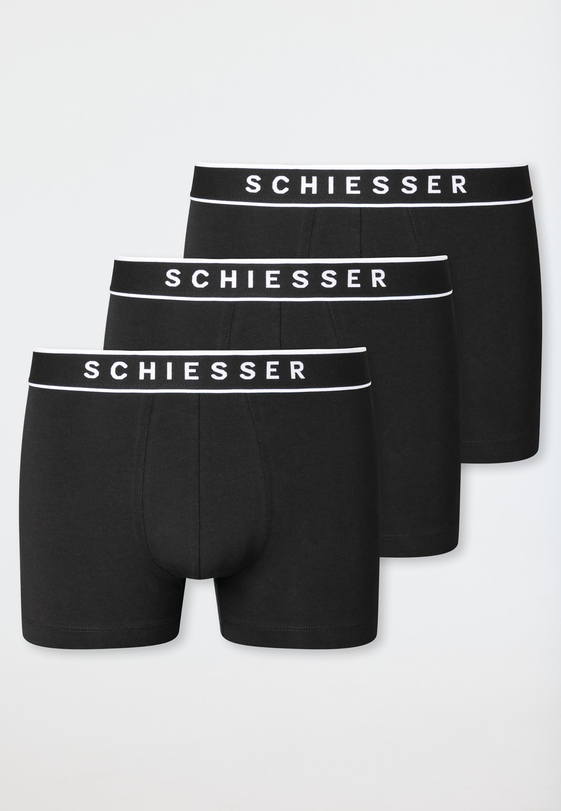 SCHIESSER 173983 Confezione 3 Boxer Uomo Cotone