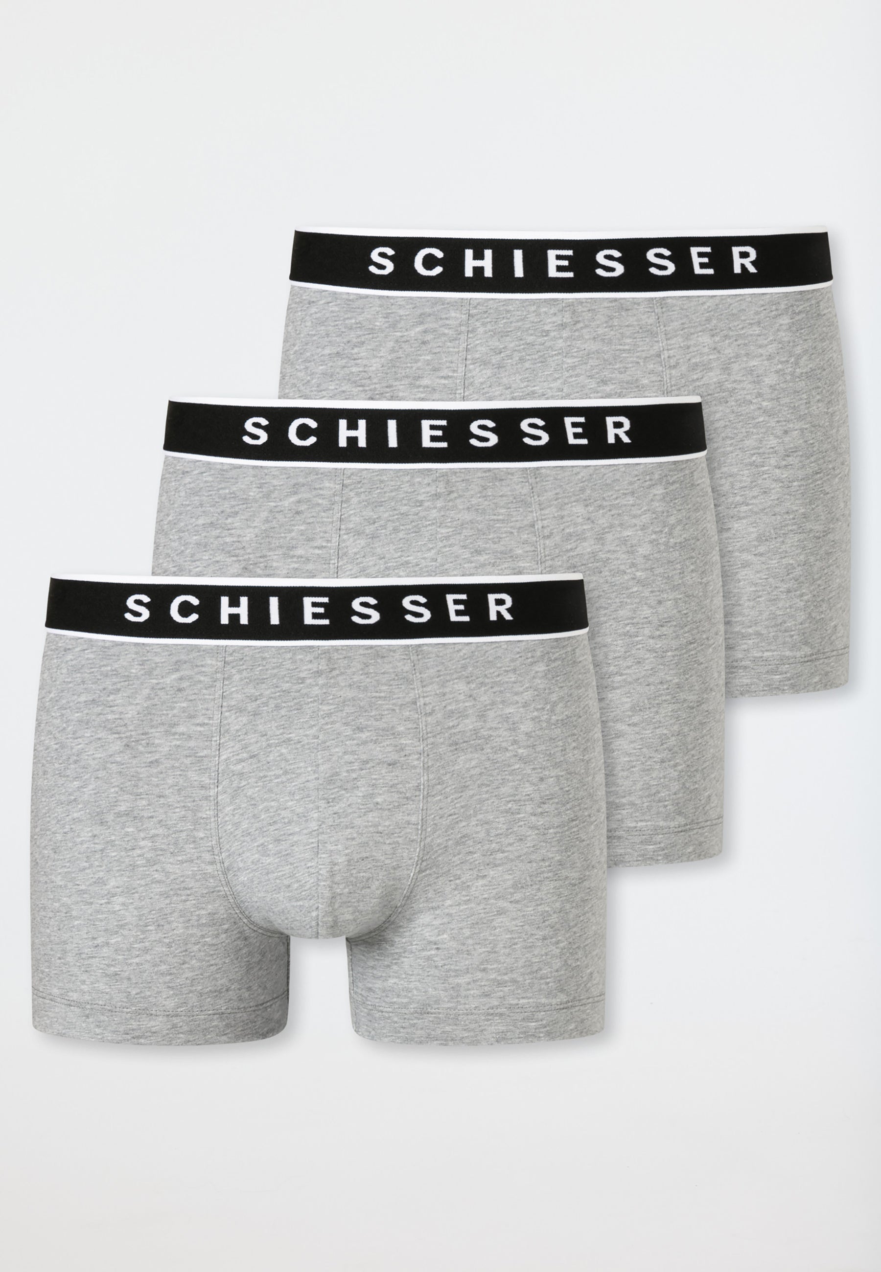 SCHIESSER 173983 Confezione 3 Boxer Uomo Cotone