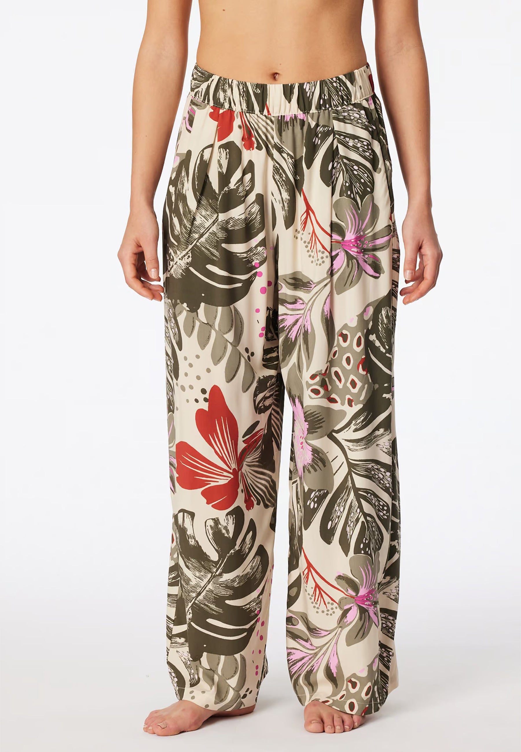 SCHIESSER Pantalone Donna Viscosa Morbida Mix & Relax ART. 183080