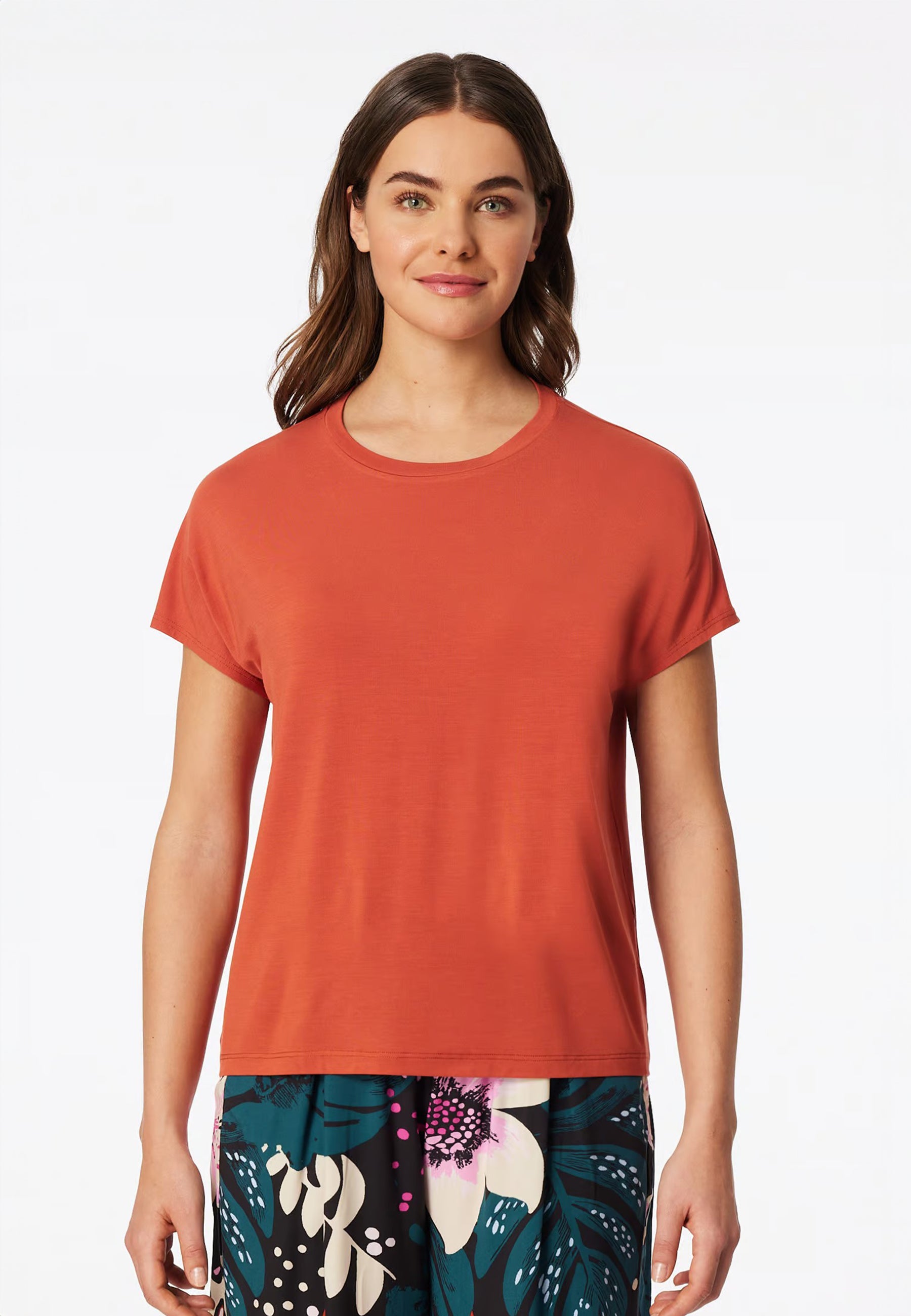 SCHIESSER T-Shirt Donna Scollo V Modal Mix & Relax ART. 183664