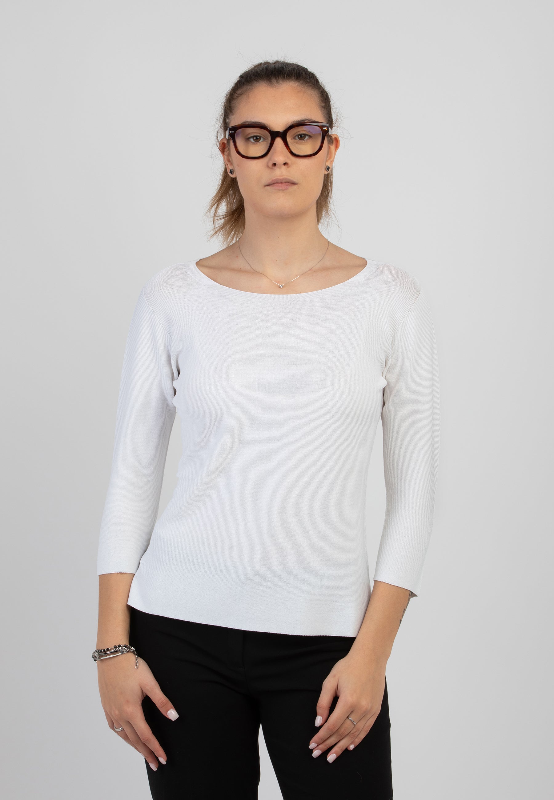 Maglia Donna Manica Tre Quarti Viscosa PREMODE 355704