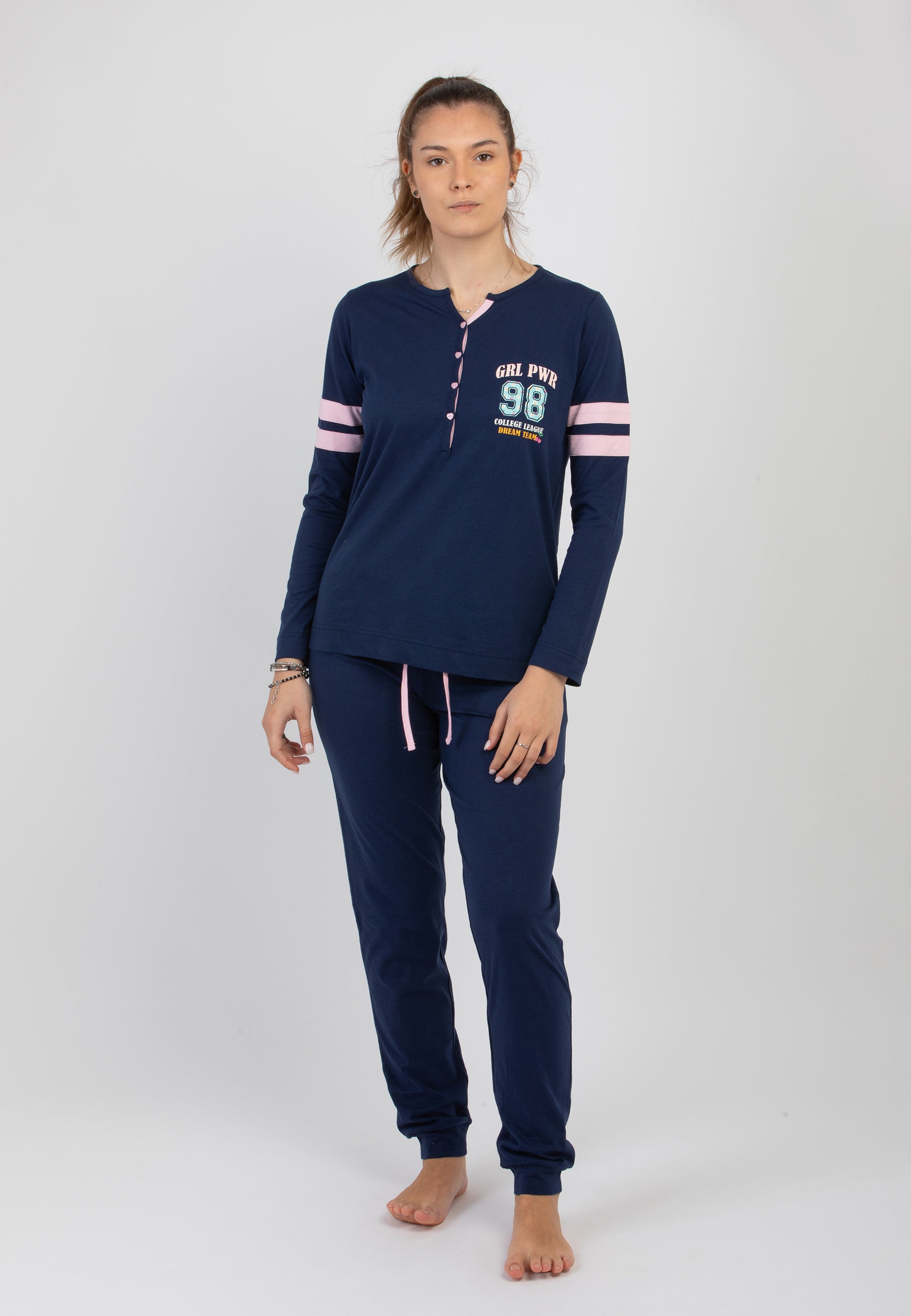 Pigiama Donna 100% Cotone Leggero LOVABLE 9L0D6OX