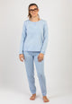 Pigiama Donna Lungo 100% Cotone Leggero NOI DI NOTTE FA009006