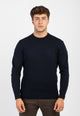 NAVIGARE Maglia Uomo Manica Lunga Girocollo Lavorazione Trecce Lana Cotone ART. NH1341