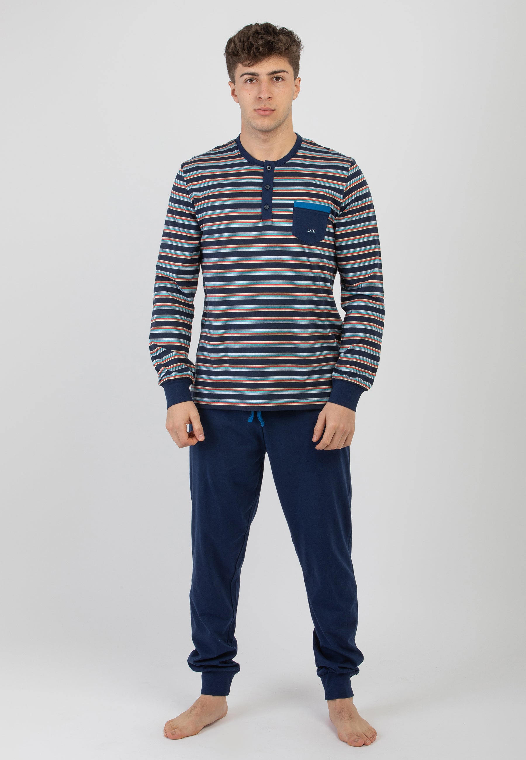 Pigiama Uomo 100% Cotone Leggero LOVABLE 9L0D6IX