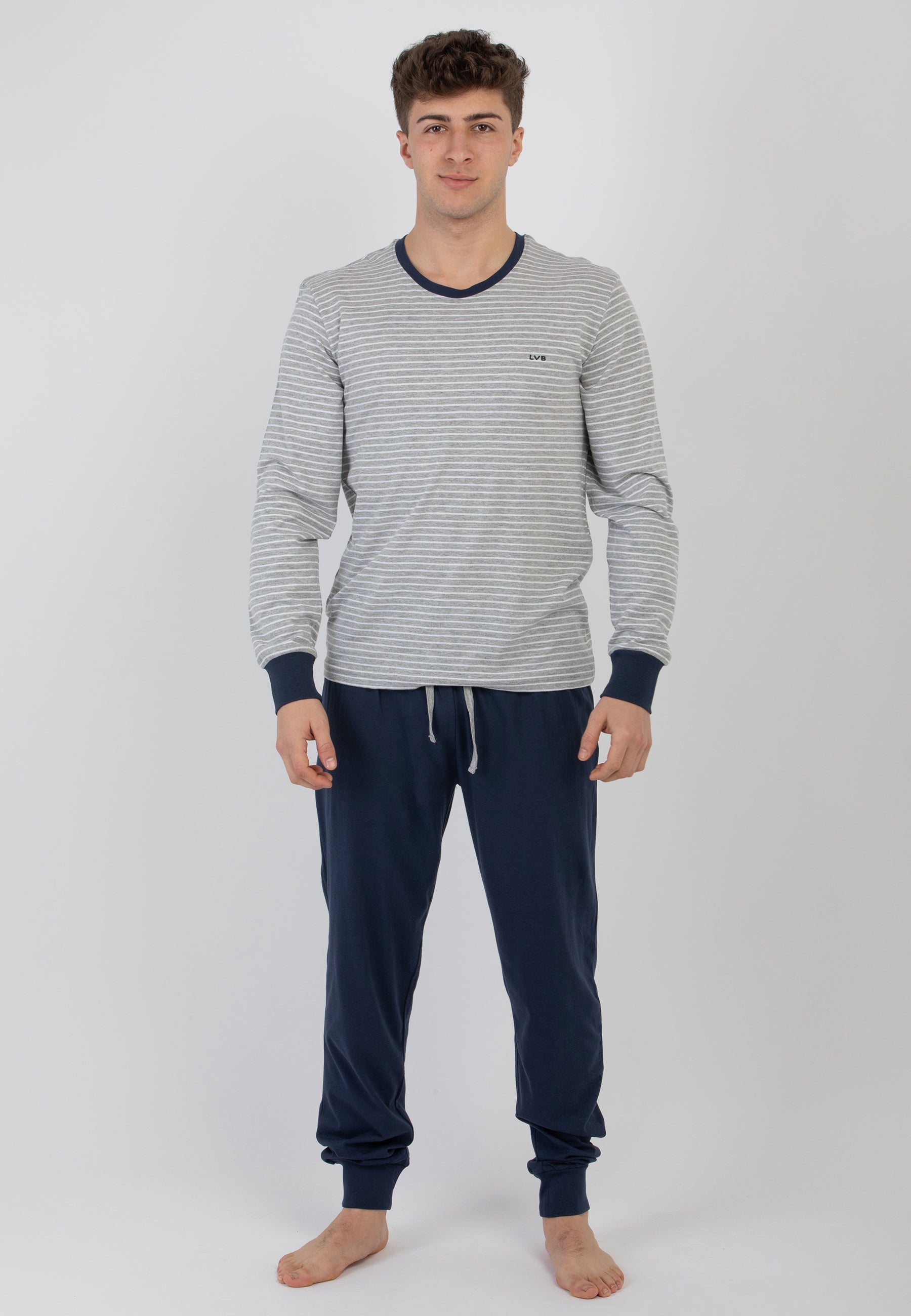 Pigiama Uomo 100% Cotone Leggero LOVABLE 9L0DYQX