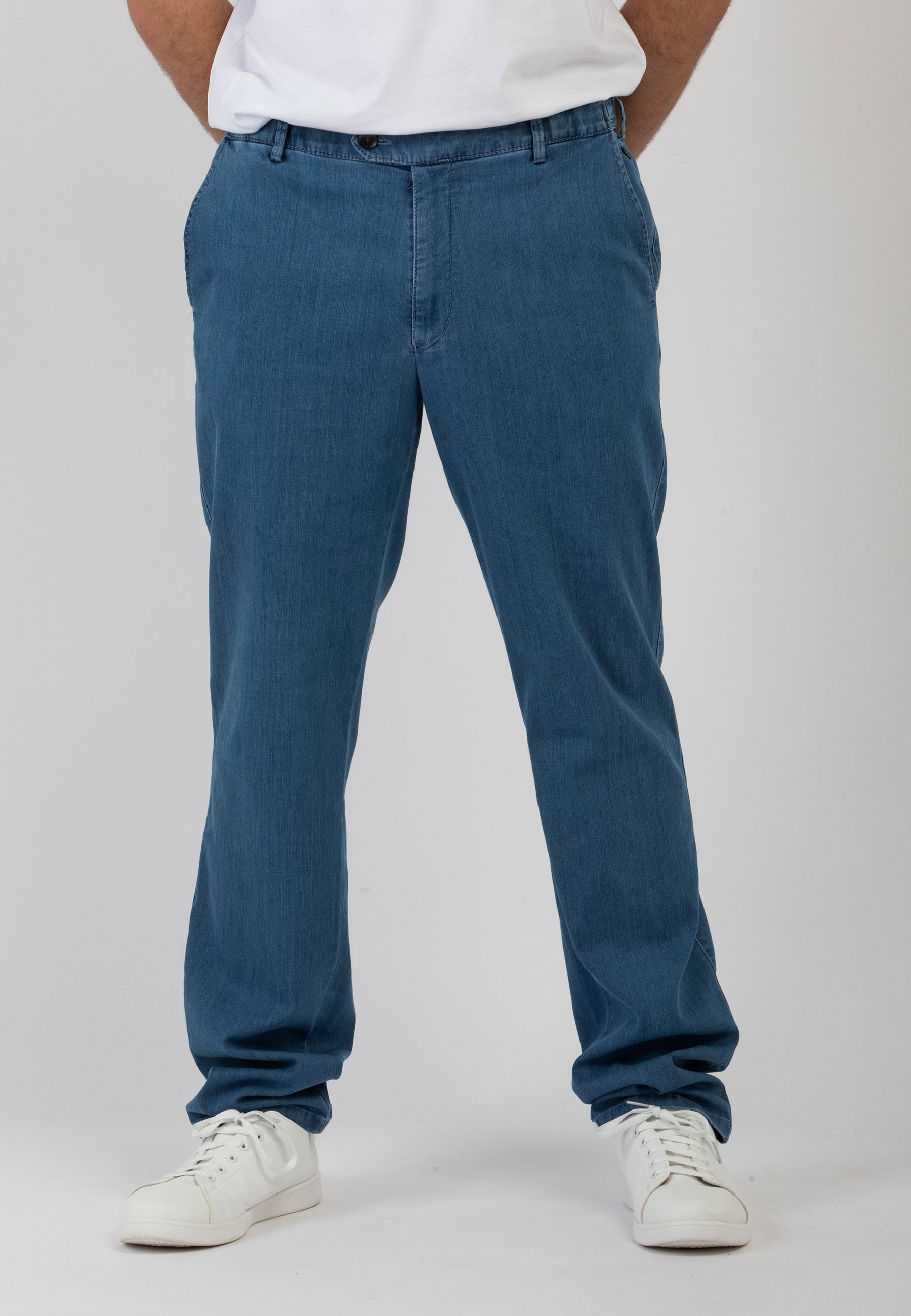 Pantalone Uomo Jeans Leggero Elastico in Vita MEYER 4120 OSLO