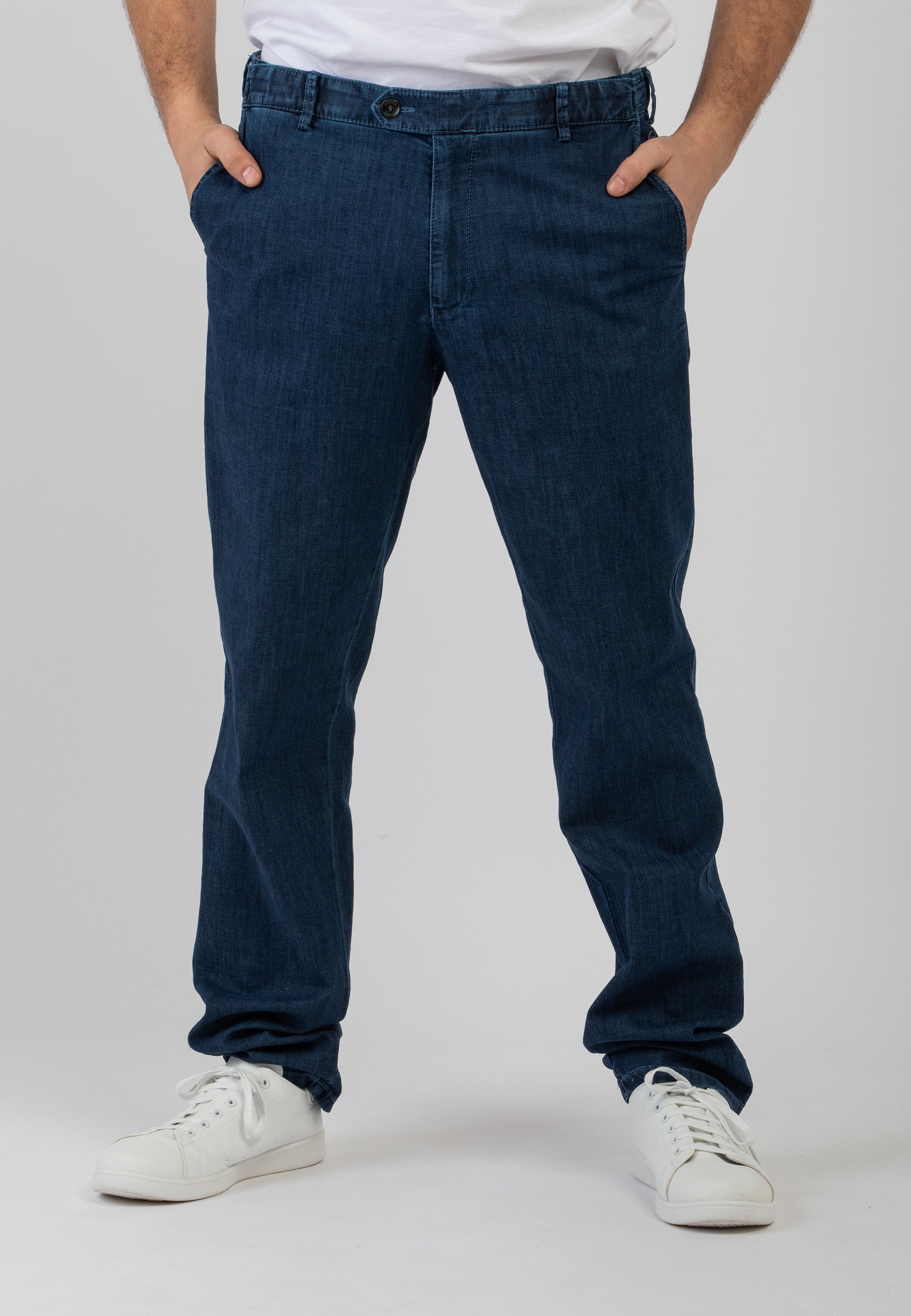 Pantalone Uomo Jeans Leggero Elastico in Vita MEYER 4120 OSLO