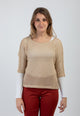 Maglia Donna  Traforata Manica Tre Quarti Viscosa e Lurex BARBARELLA 618M