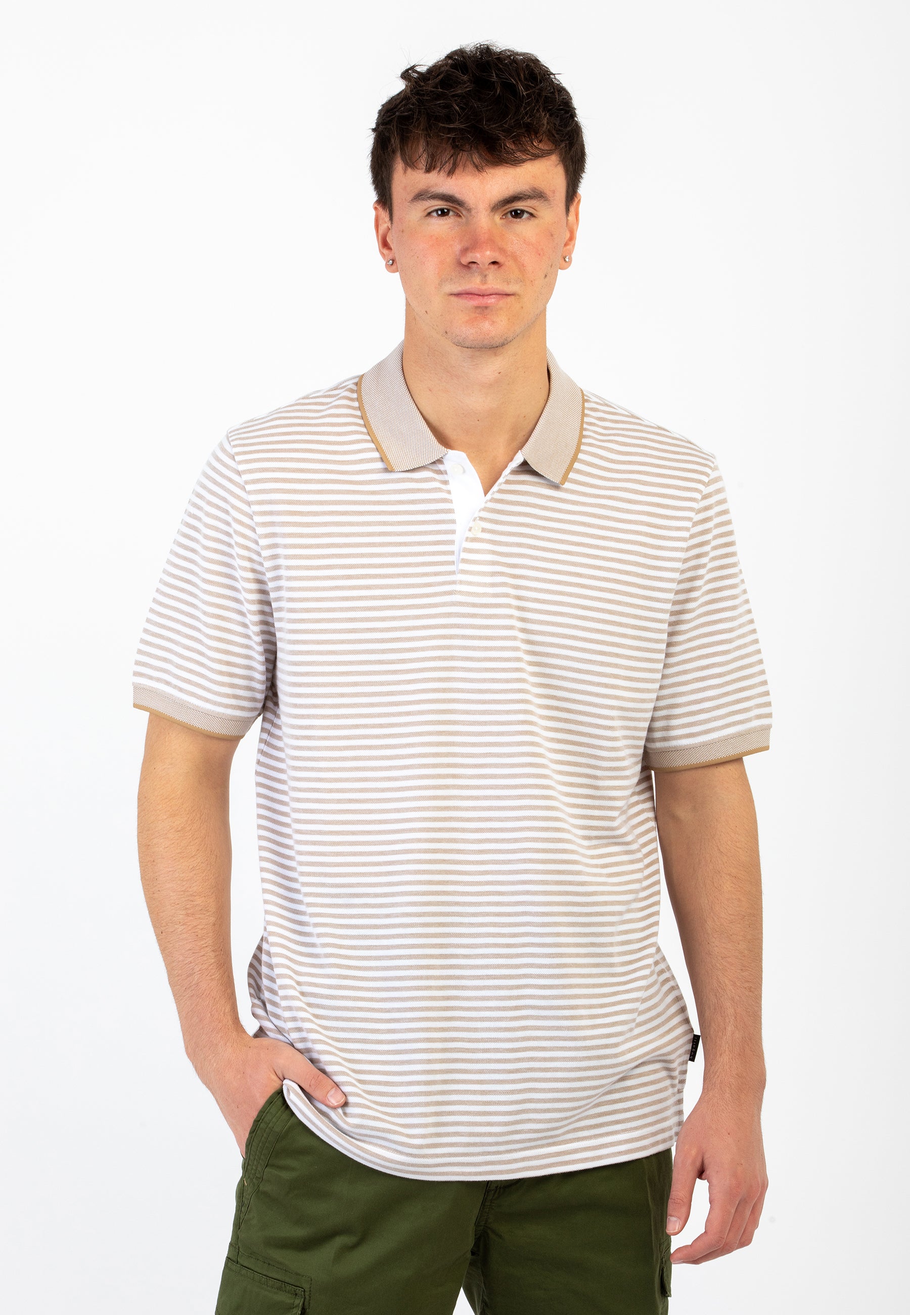 Polo Uomo Mezza Manica Cotone BUGATTI 8150-75092C