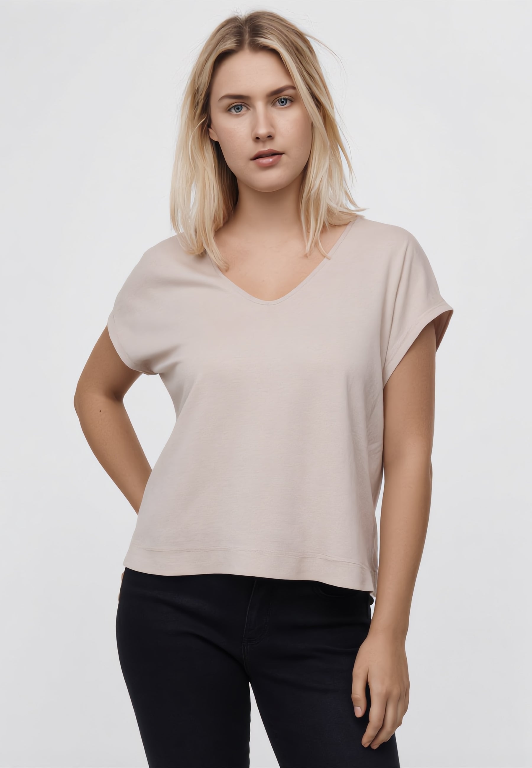 LUISA VIOLA Blusa Donna Curvy In Viscosa E Lino ART. 2019F0-046W