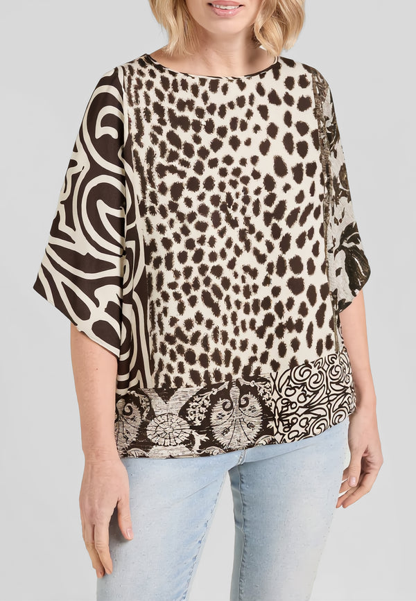 LUISA VIOLA Casacca Donna Caftano In Viscosa ART. 2024F0-32VU