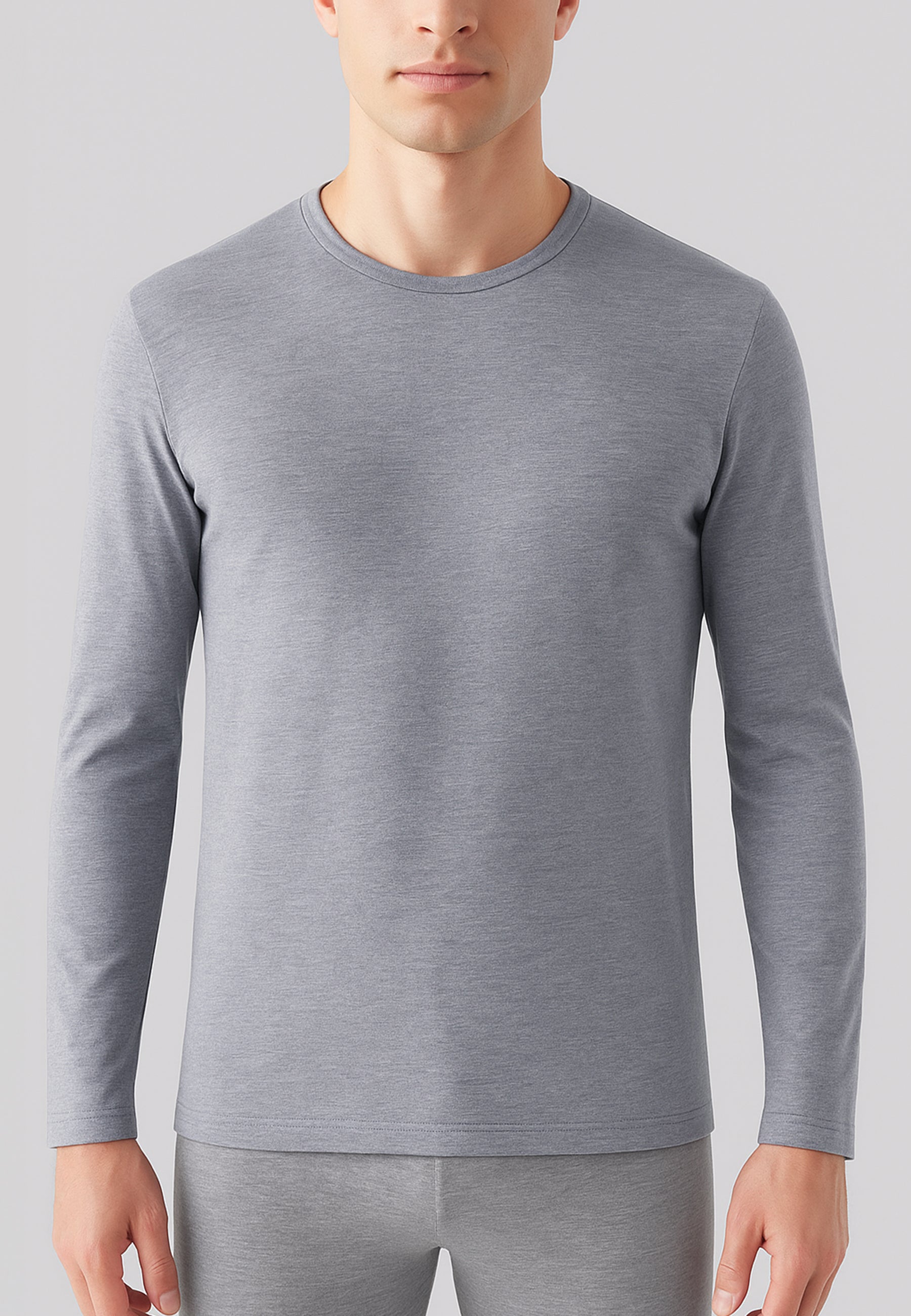 RAGNO 611479 Bipack Manica Lunga Girocollo Uomo Cotone Elasticizzato