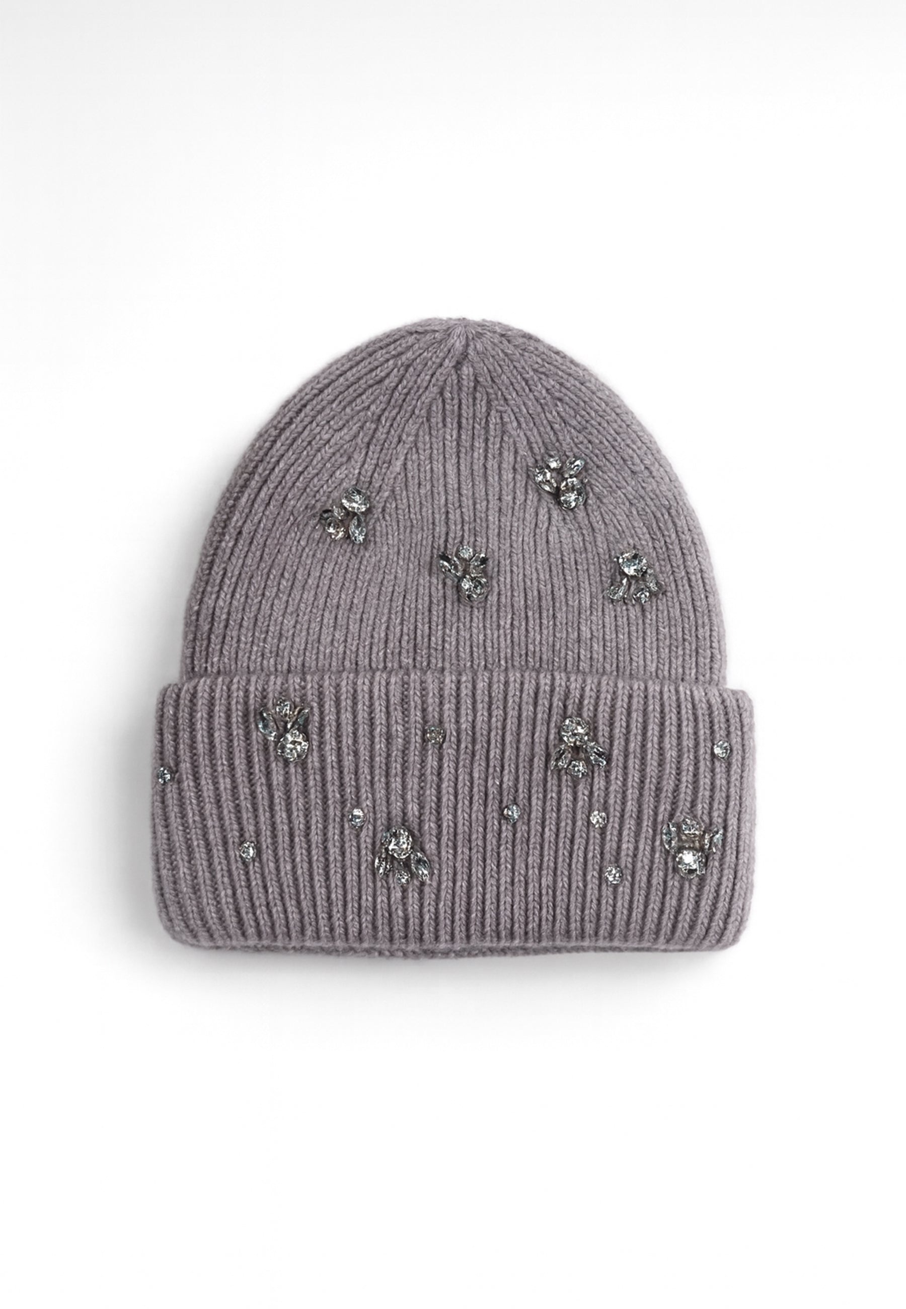 SUSY MIX Berreton in Maglia a Coste con Applicazione PErline ART. HATCA451