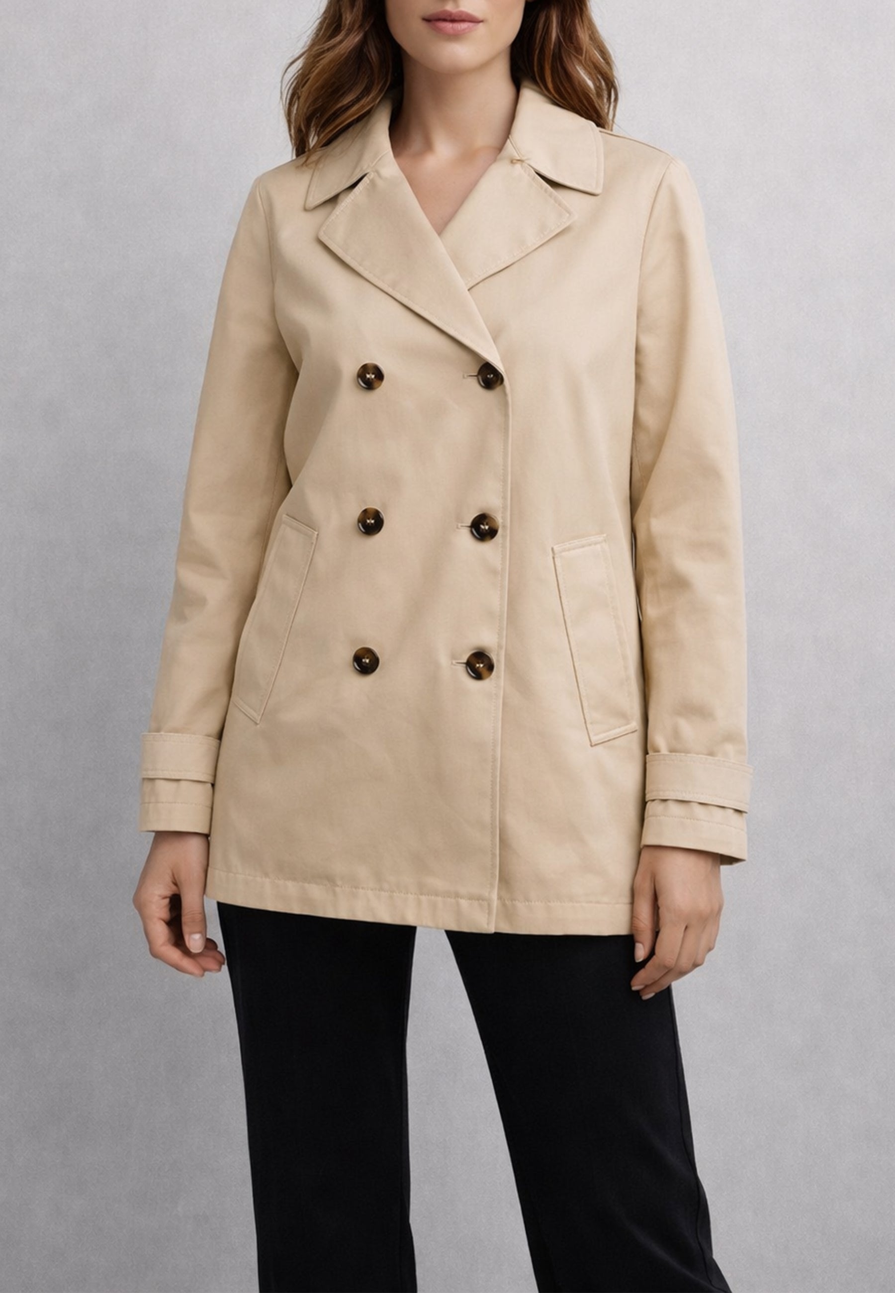 EMME MARELLA Trench Donna Doppiopetto Con Cintura ART. SOTTILE