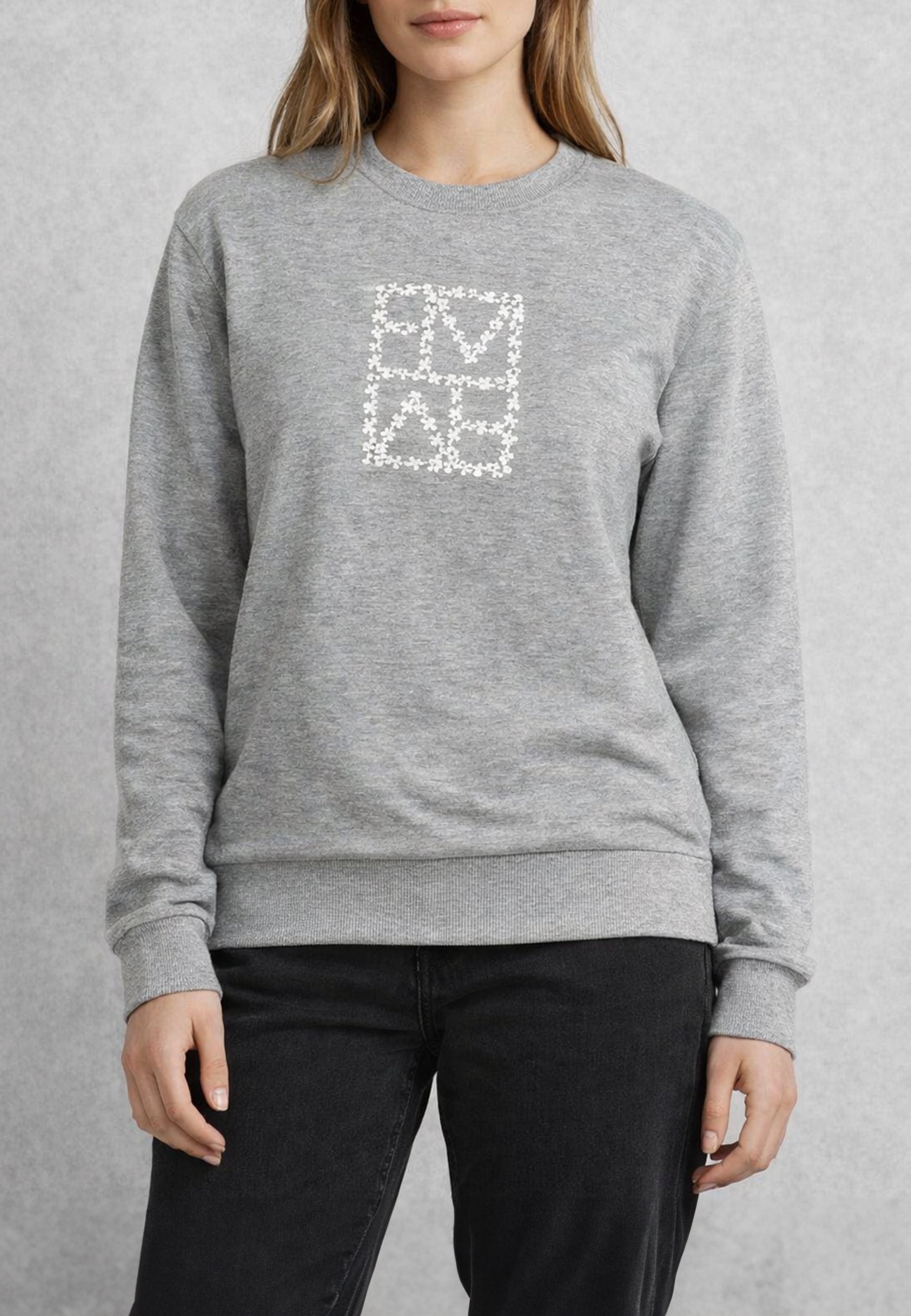 EMME MARELLA Felpa Donna Manica Lunga Cotone ART. ARMONY