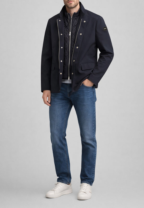 YES ZEE Giubbino Uomo Taglio Giacca Tessuto Tecnico ART. 01G506