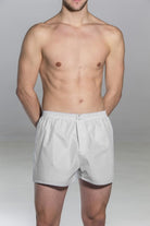 6 PEZZI BOXER Uomo in Cotone apertura bottone Comfort No-Stress Essendo 6 PEZZI BOXER Uomo in Cotone apertura bottone Comfort No-Stress Essendo