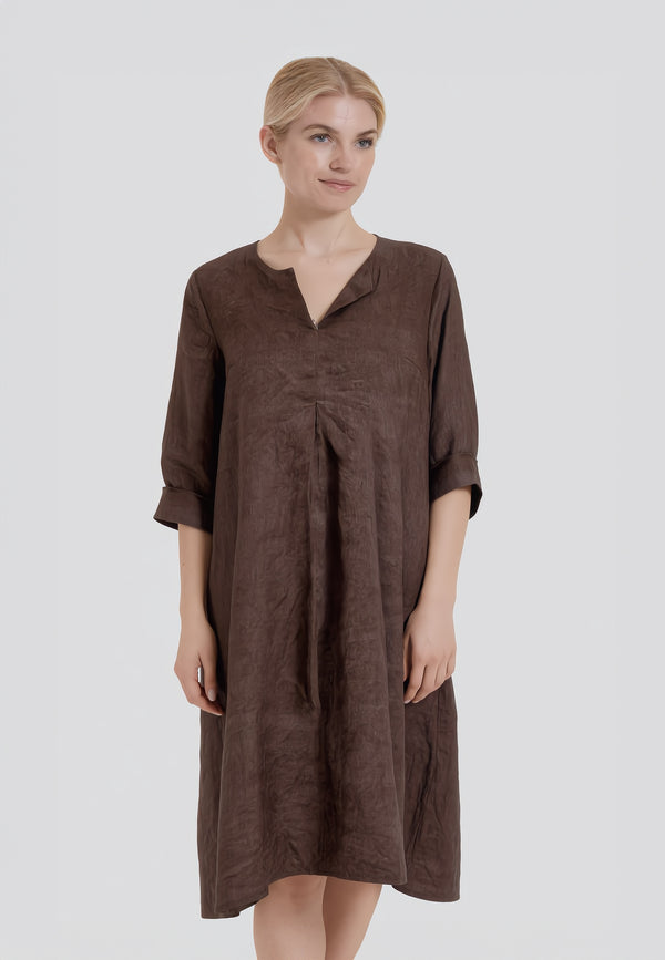 VLT’S Abito Donna Lino Collo Coreana ART. 26-12M