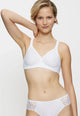 TRIUMPH MODERN SOFT + COTTON N  Reggiseno senza Ferretto Coppa B-C