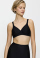 TRIUMPH MODERN SOFT + COTTON N  Reggiseno senza Ferretto Coppa B-C
