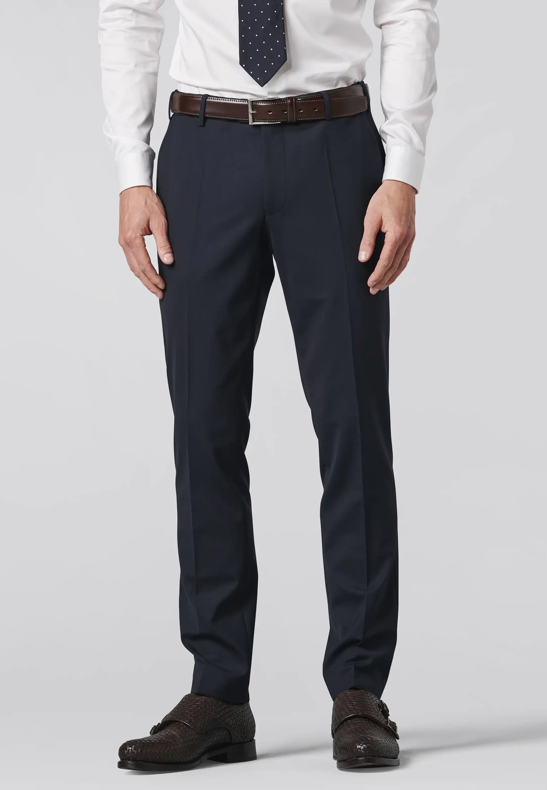 Pantalone Uomo Lana Elastino in Vita MEYER 333 OSLO