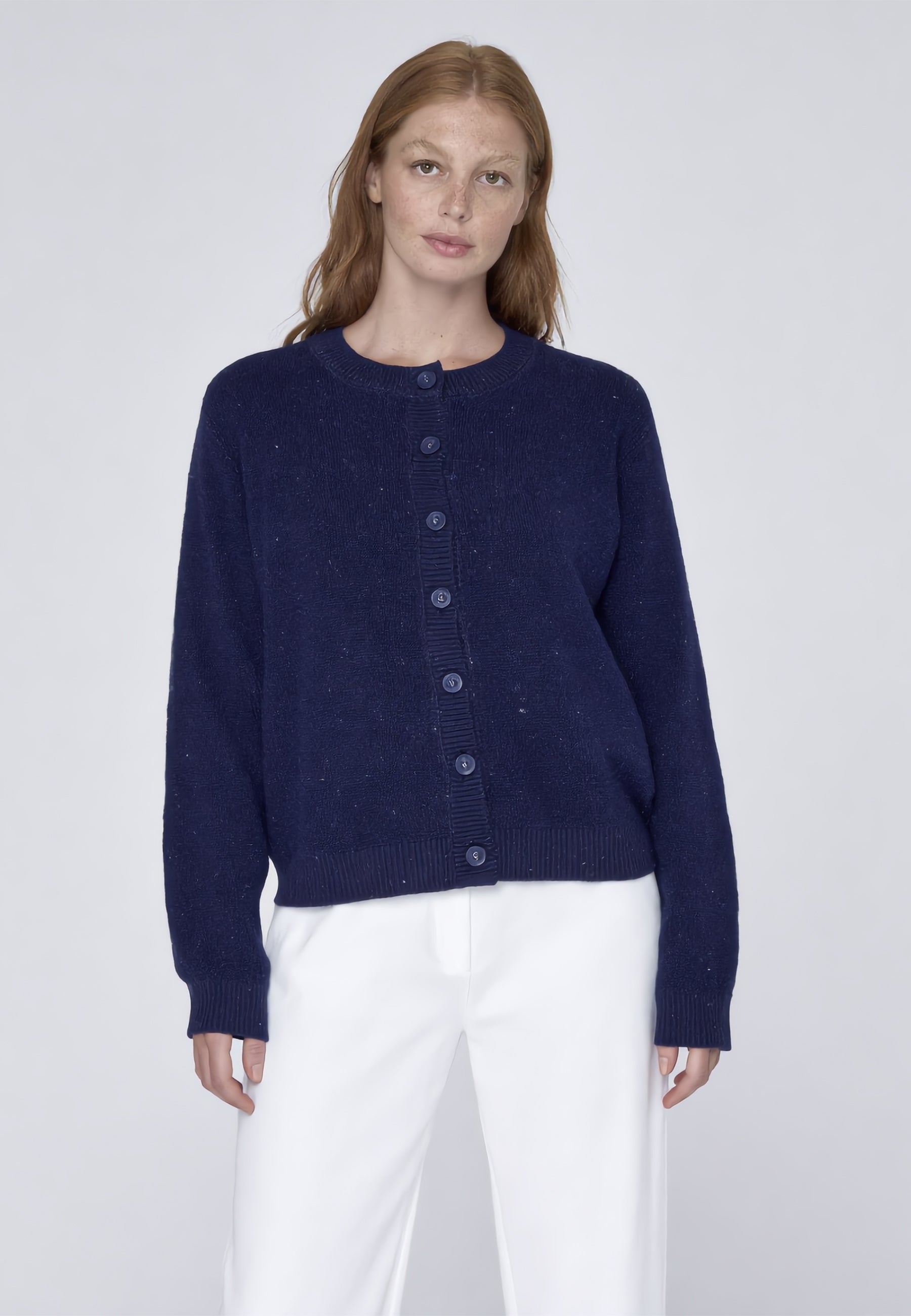 PREMODE Giacca Donna Coreana Maglia Cotone Lurex ART. 456101