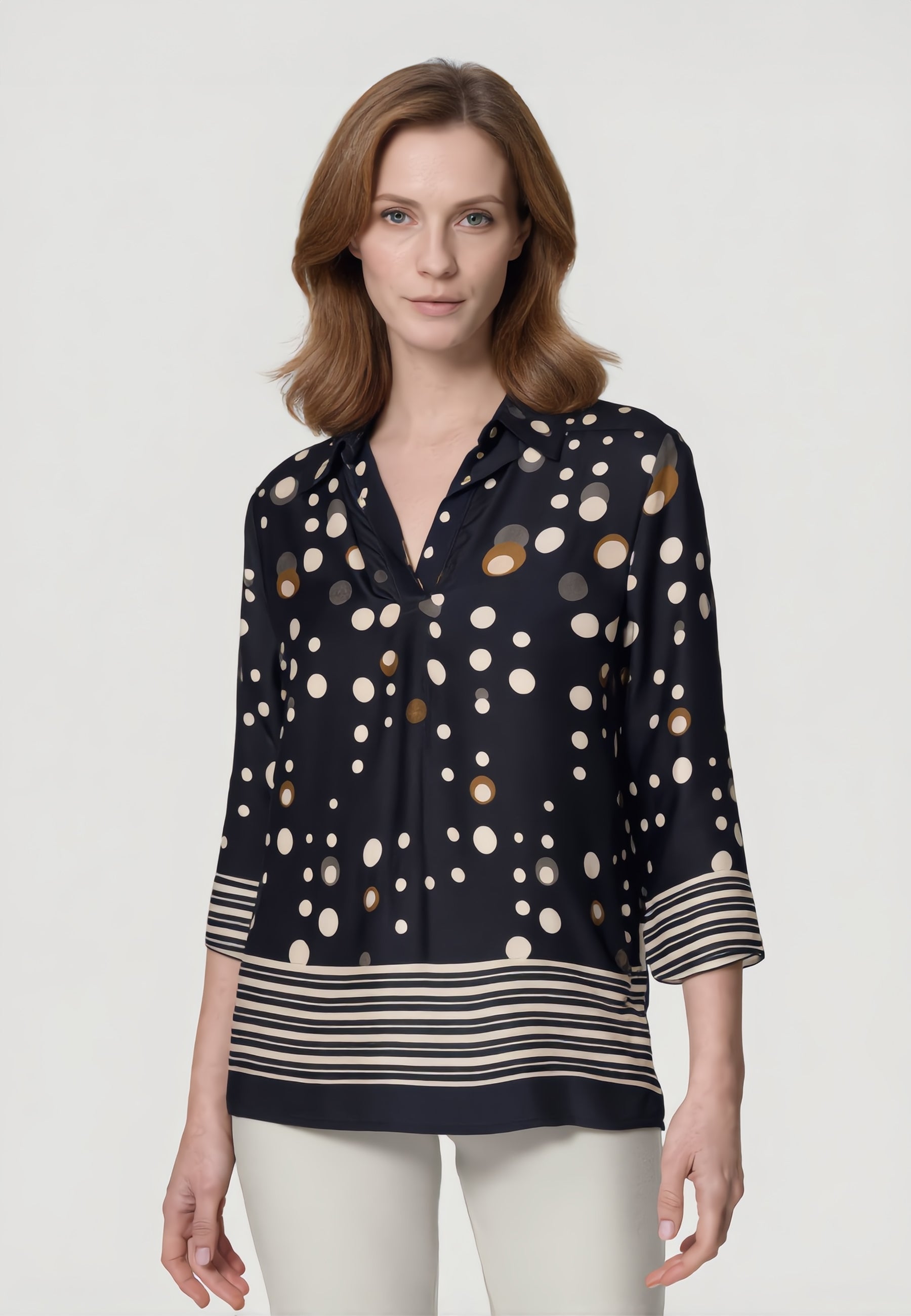 CARLA FERRONI Casacca Donna Manica 3/4 Viscosa Estiva 50094