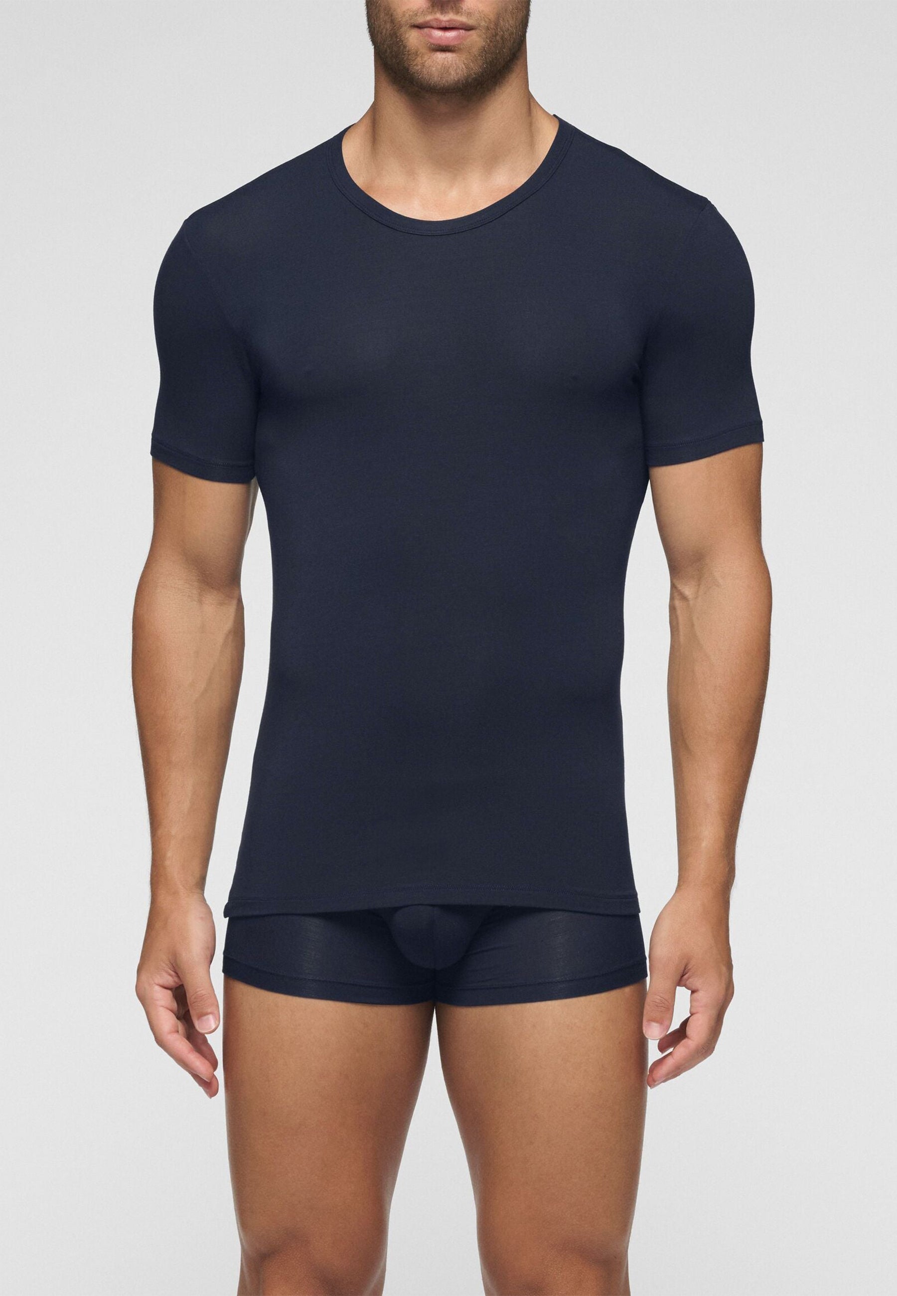 CAGI 5255 T-Shirt Mezza Manica in Modal Elasticizzato