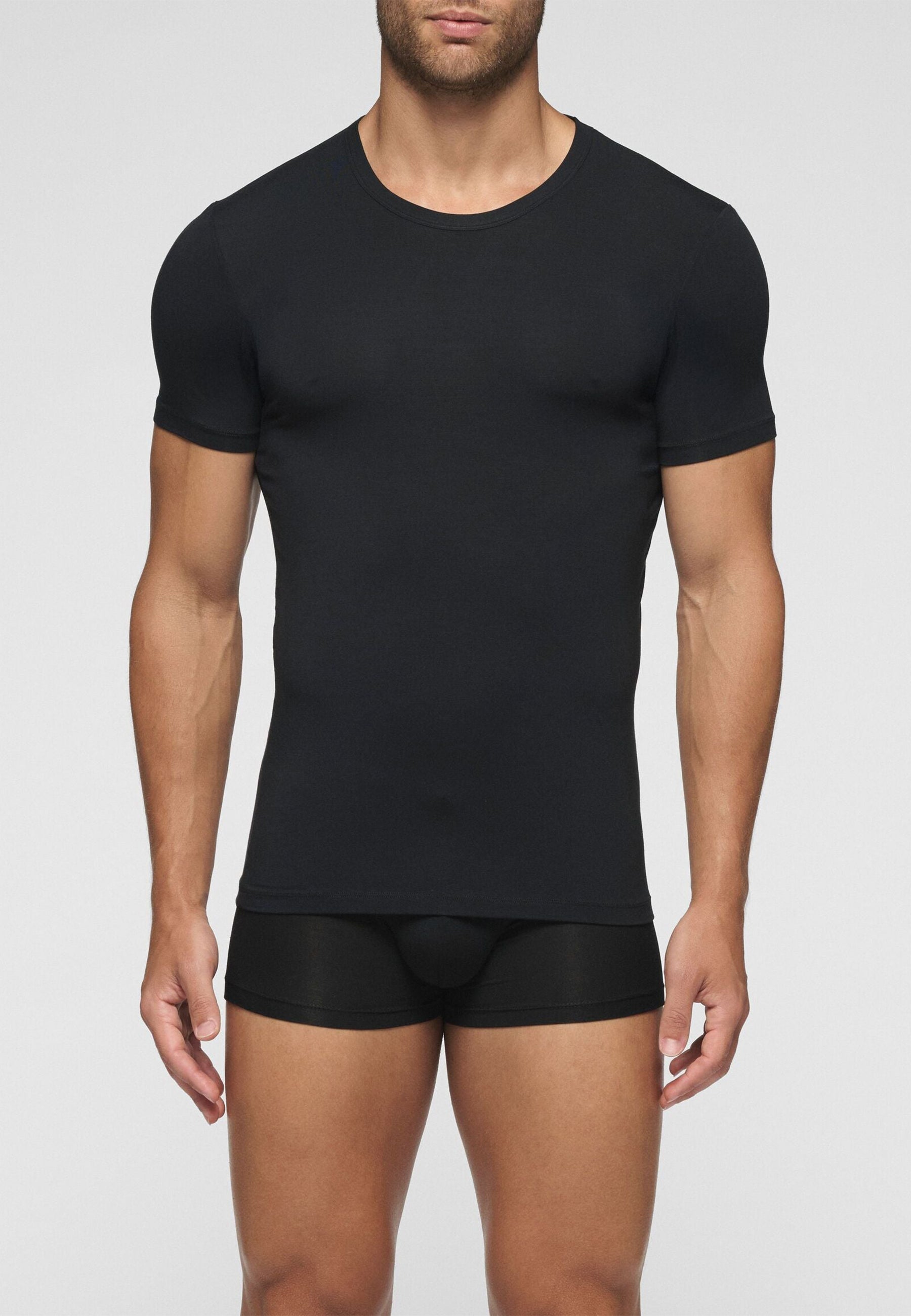 CAGI 5255 T-Shirt Mezza Manica in Modal Elasticizzato