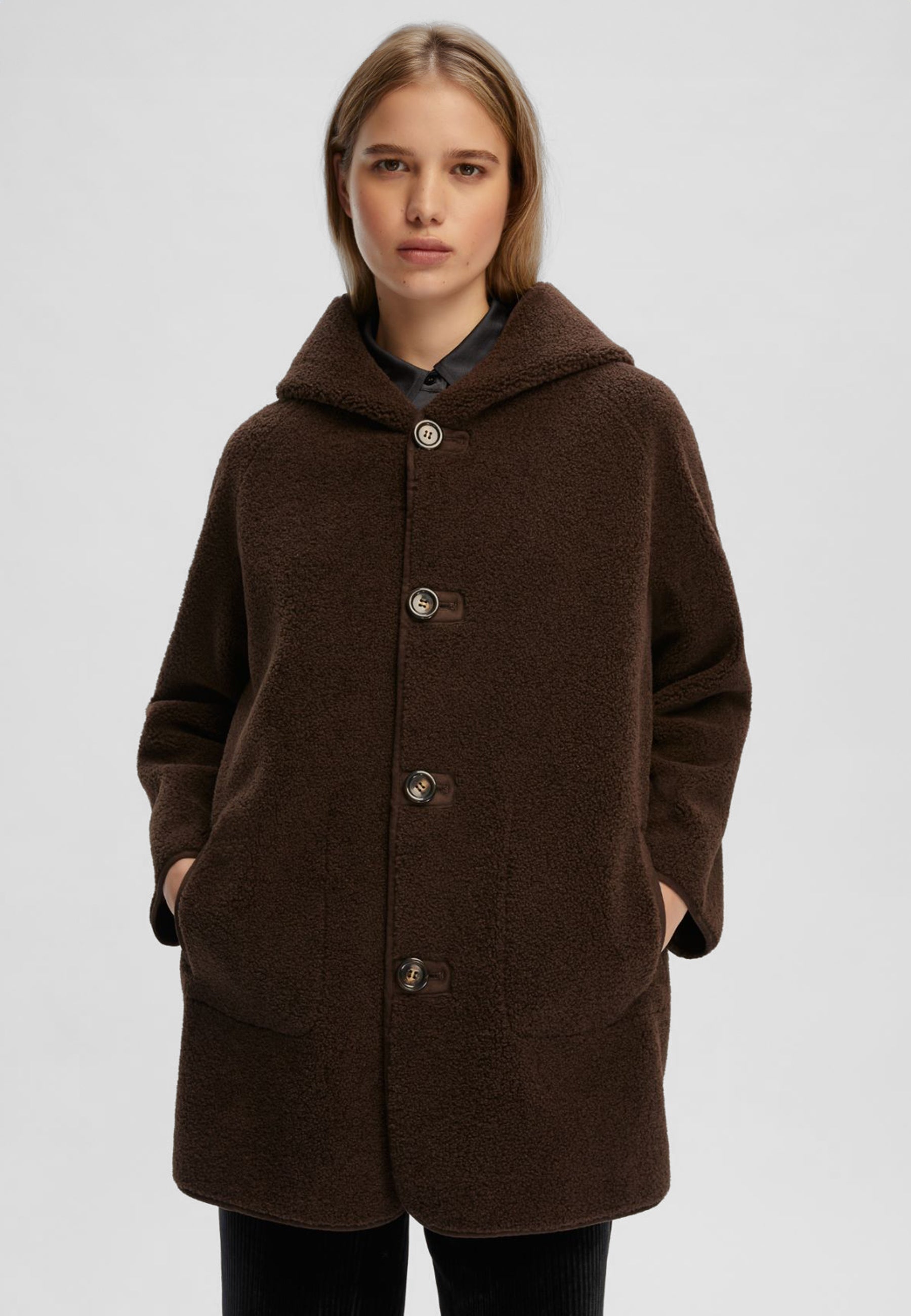 EMME MARELLA Cappotto Donna Lungo Ecomontone Reversibile ART. GAVETTA