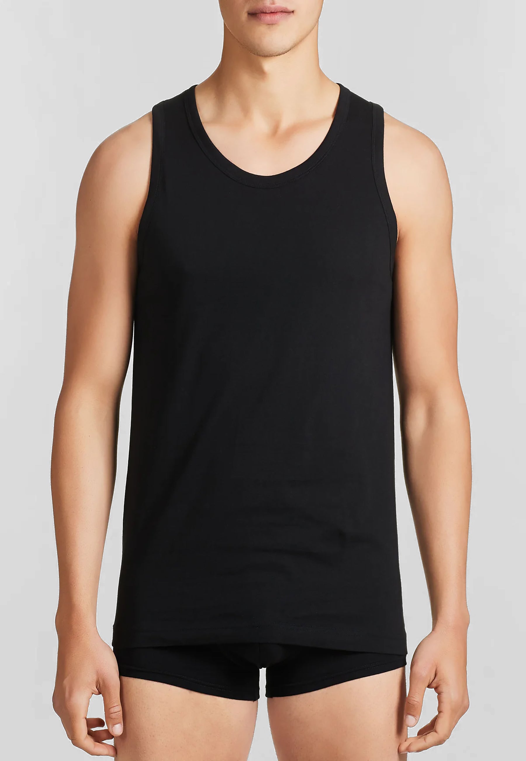 OFFERTA 4 PEZZI RAGNO 601412 Canottiera Spalla Larga Uomo 100% Cotone