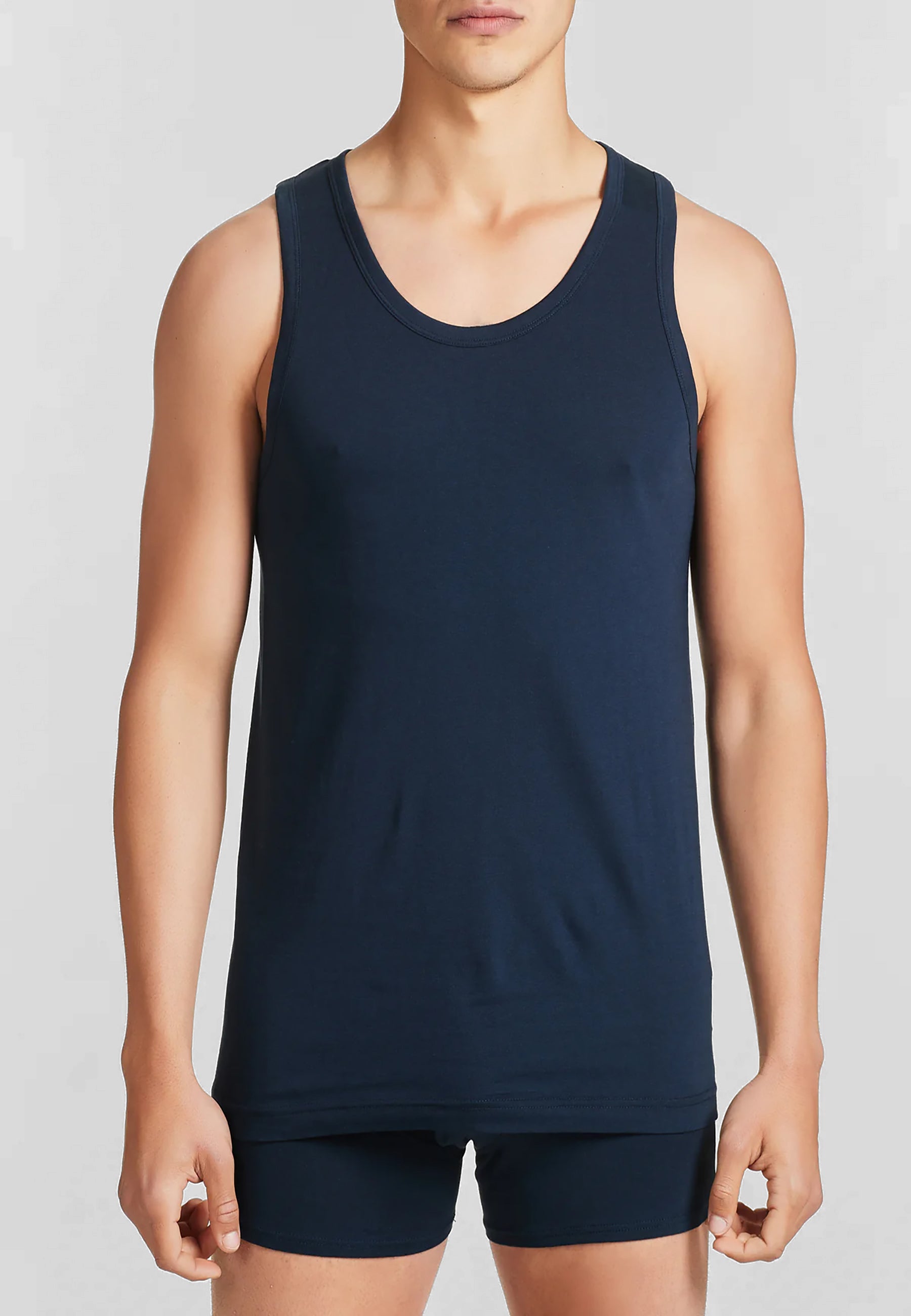 OFFERTA 4 PEZZI RAGNO 601412 Canottiera Spalla Larga Uomo 100% Cotone