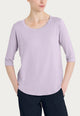 RAGNO T-Shirt Donna Viscosa Estiva Tinta Unita 70121W