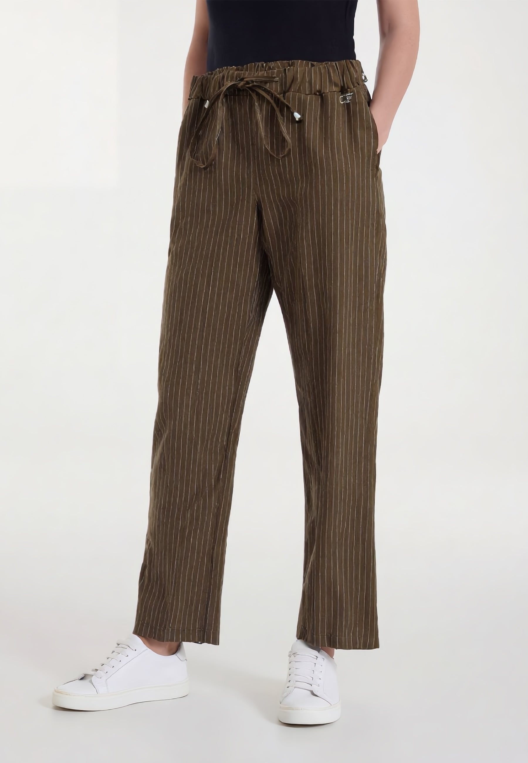 CARLA FERRONI Pantalone Donna Coulisse Viscosa Estiva 70328