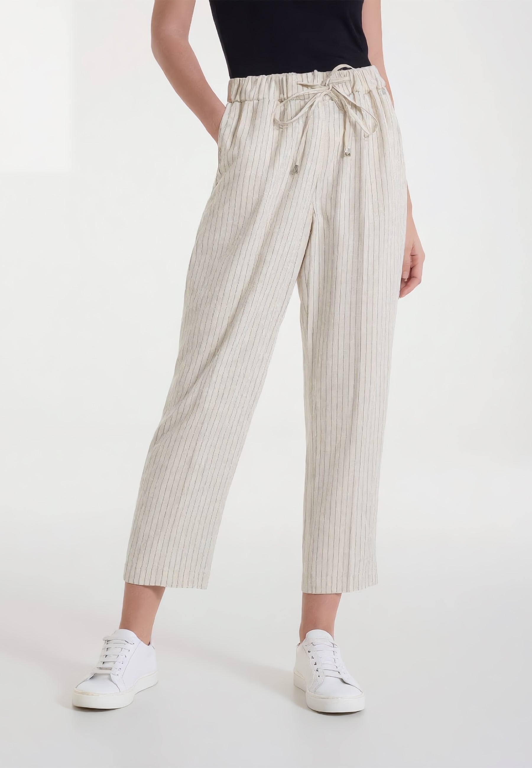 CARLA FERRONI Pantalone Donna Coulisse Viscosa Estiva 70328