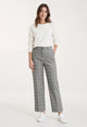 CARLA FERRONI Pantalone Donna Lungo in Tessuto Caldo 70449