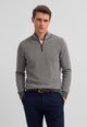 BUGATTI Lupetto Uomo Zip Maglia di Cotone Invernale 7500-25533F