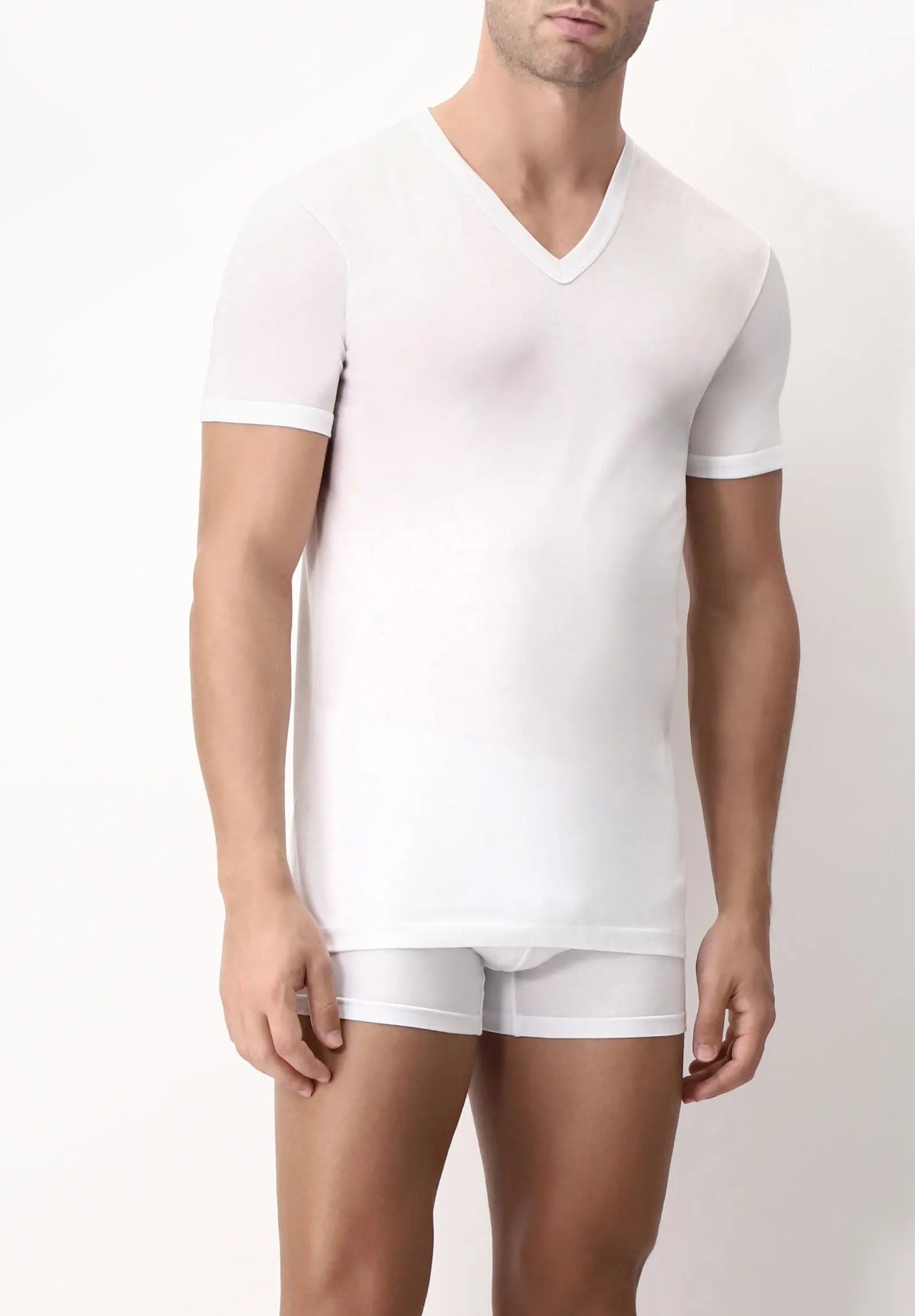 Pack T-shirt Intime Uomo In Filo Di Scozia Mezze Maniche