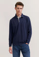 BUGATTI Polo Uomo Manica Lunga Cotone Piquet ART. 8130-15030E