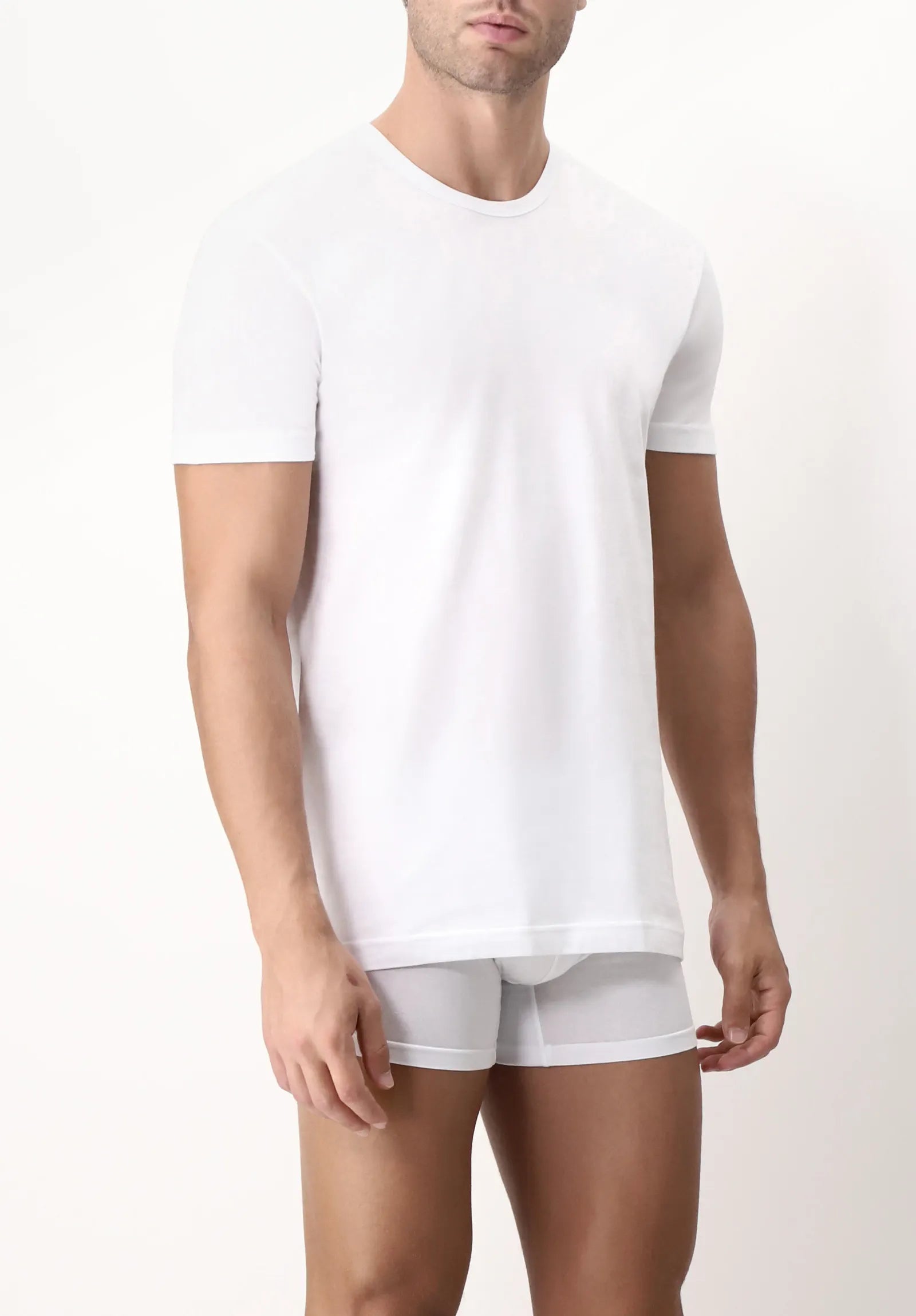 OFFERTA 3 PEZZI CAGI 1328 T-shirt Girocollo Basso Uomo