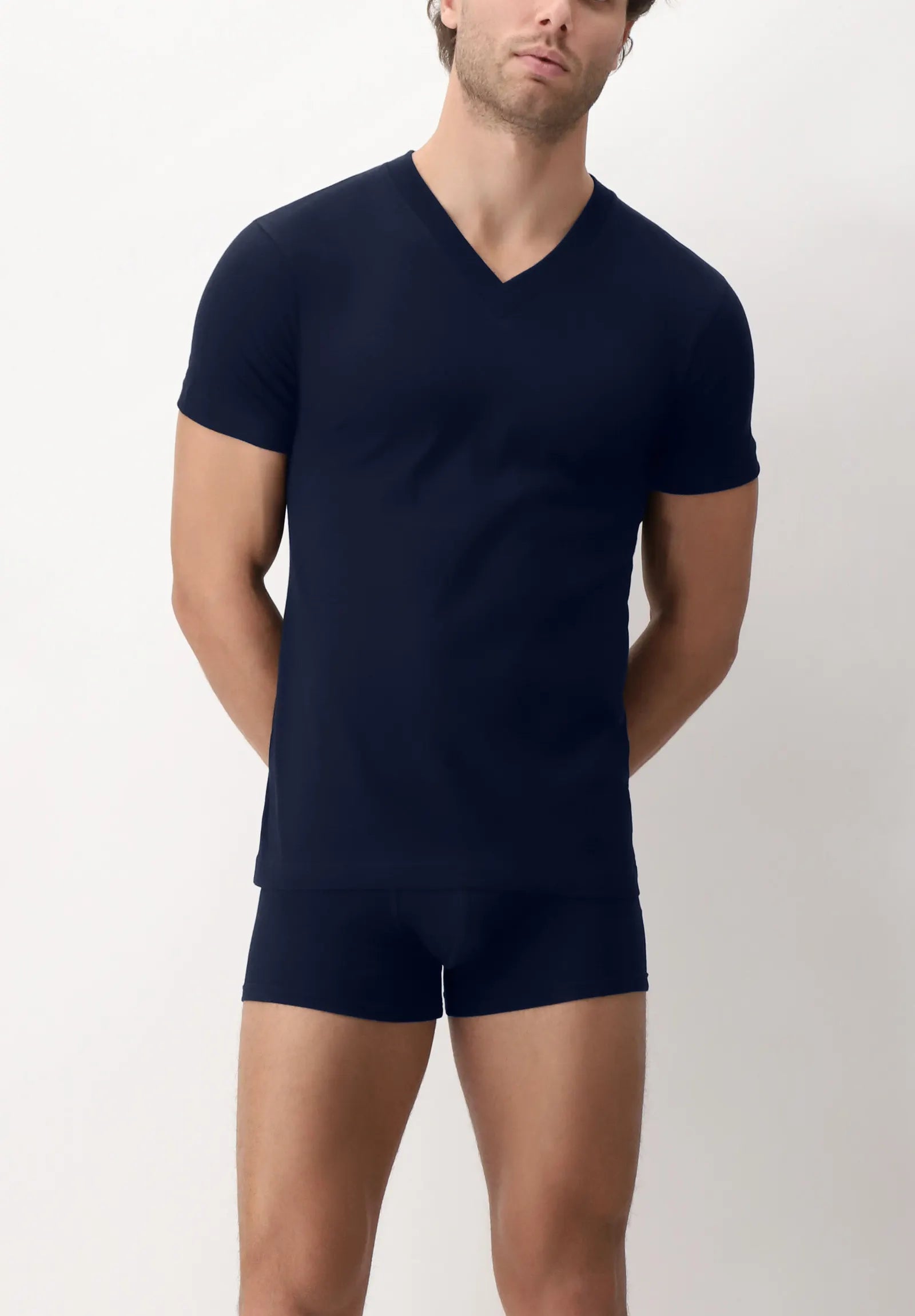 OFFERTA 3 PEZZI CAGI 1305 T-shirt Scollo V Uomo