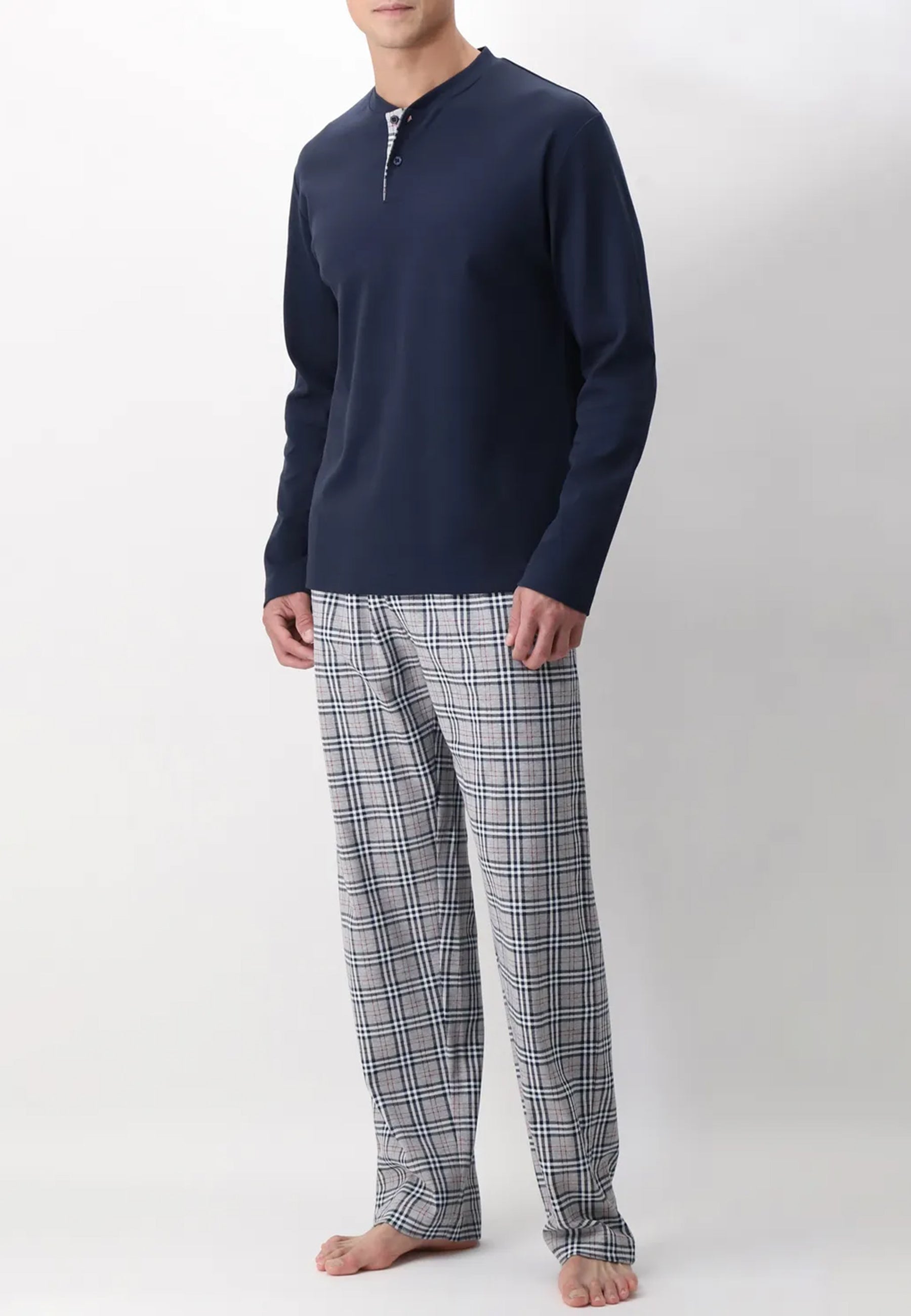 Pigiama Uomo Cotone Felpato CAGI VCAT04421